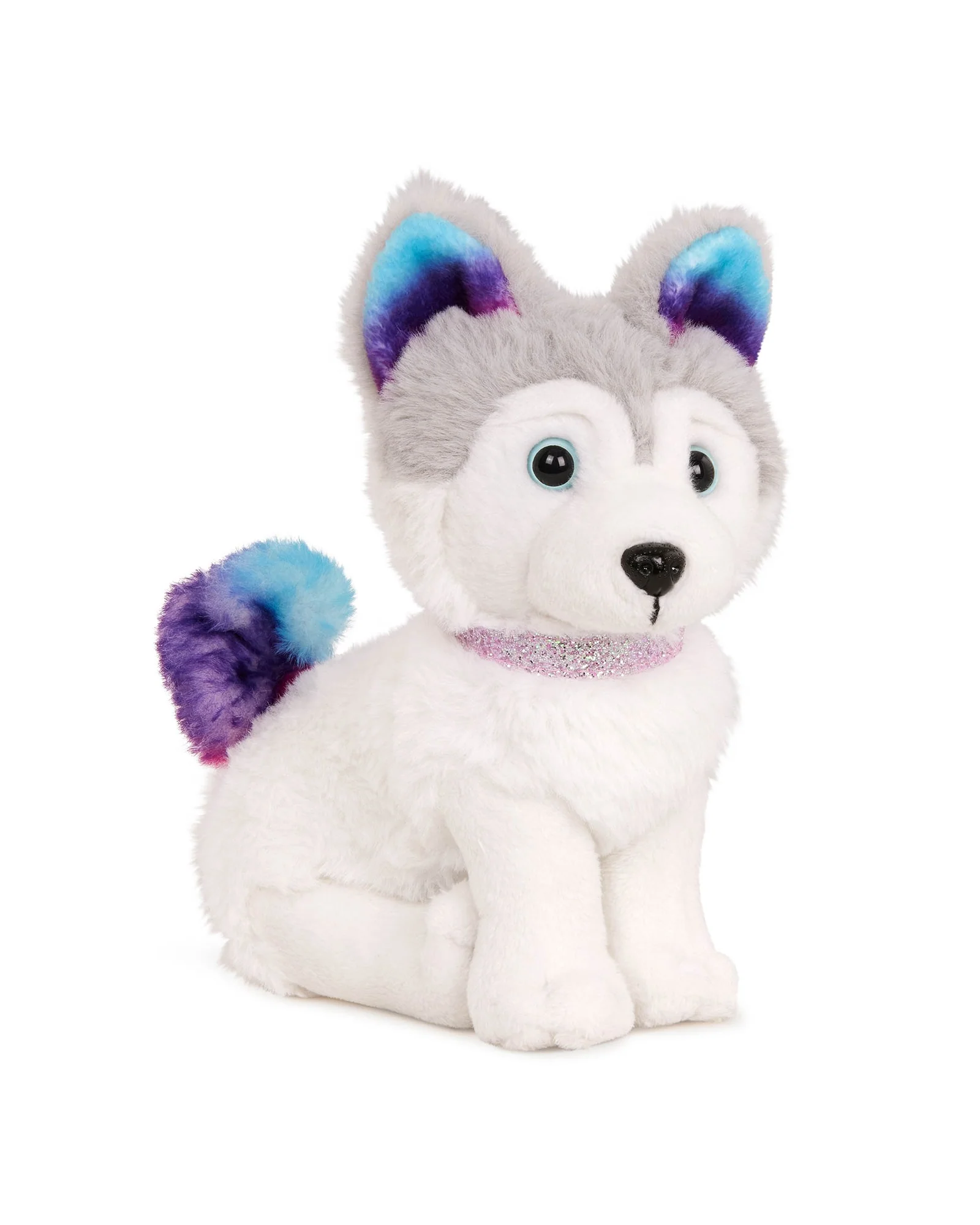 6 Inch Posable Siberian Husky Pup