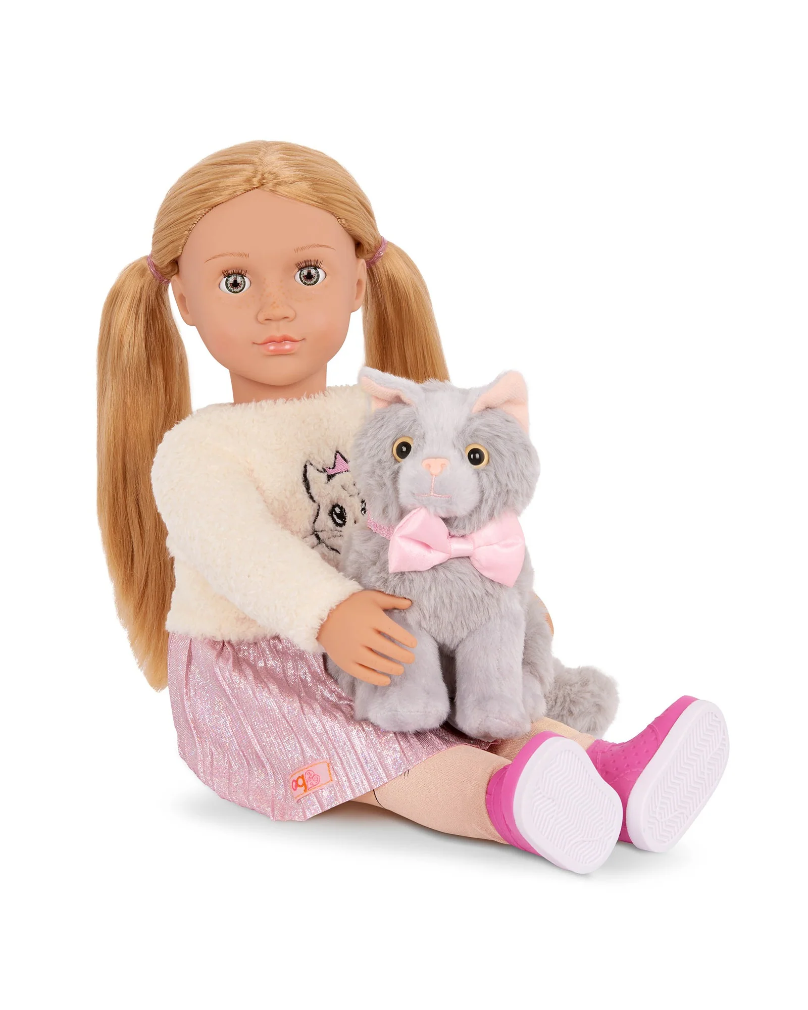 Doll with Pet Kitten, Sheela & Sammy - Image 5