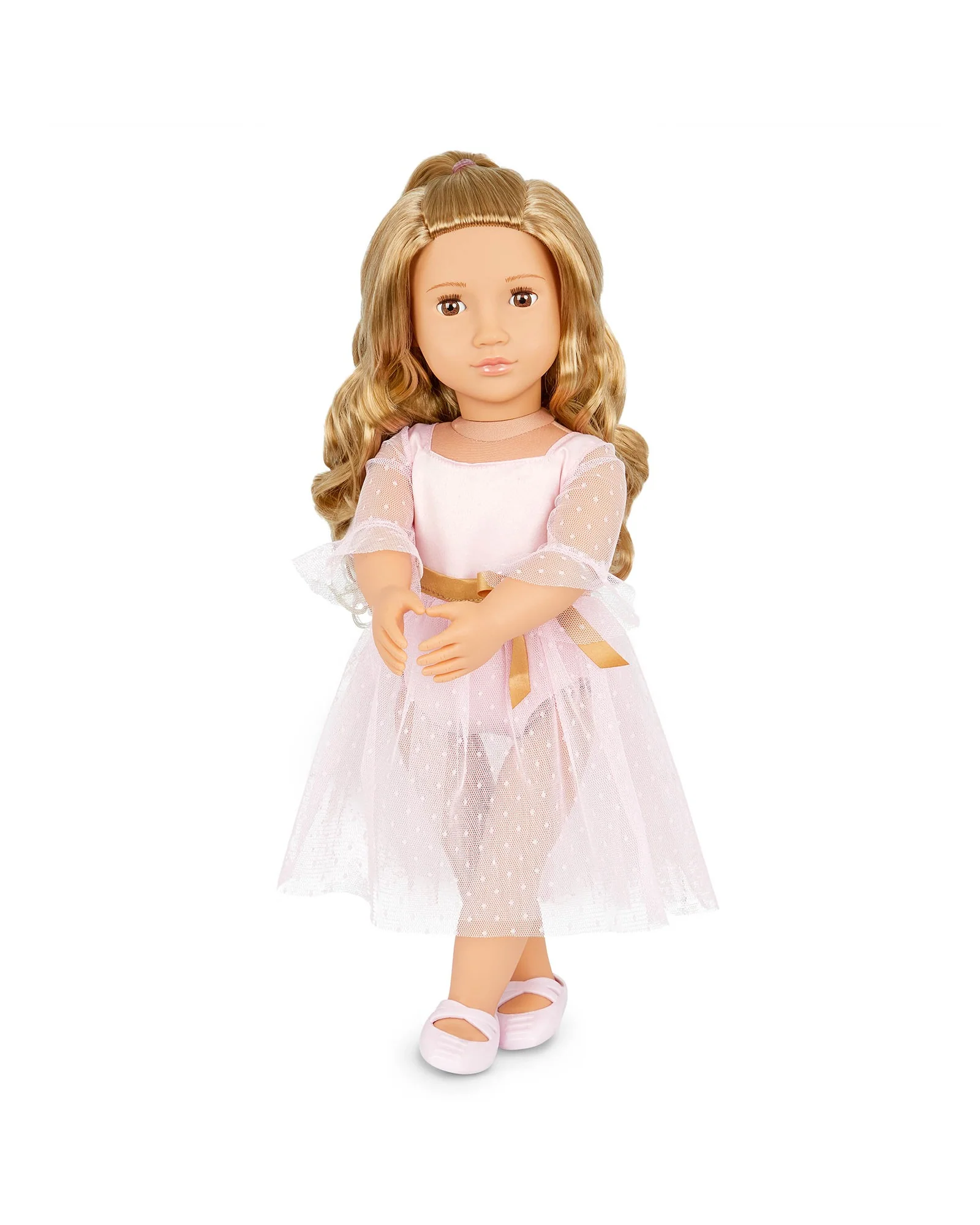 Doll with Pink Dress & Nutcracker, Natasha - Image 3