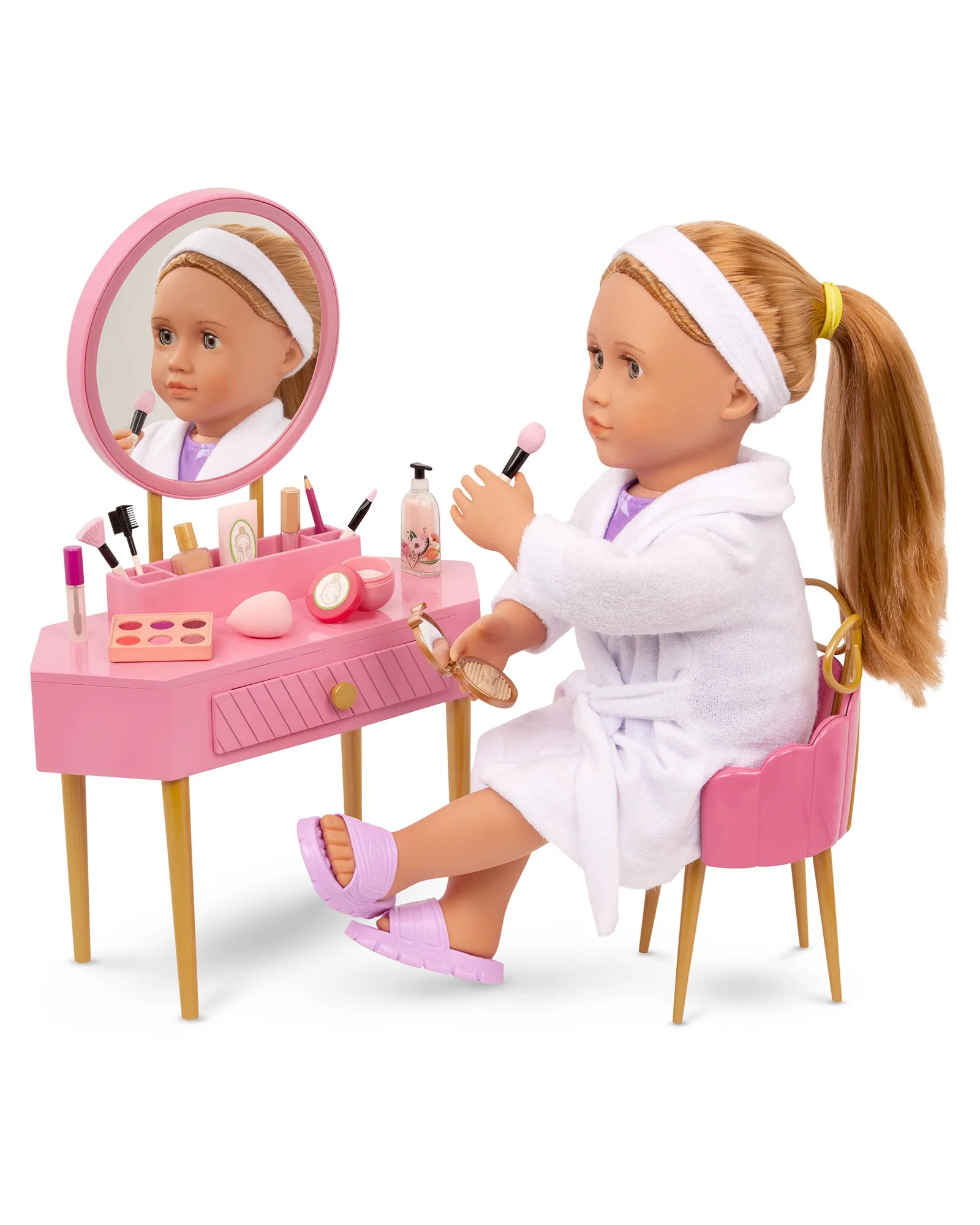 Vanity with Chair & Accessories - Image 6