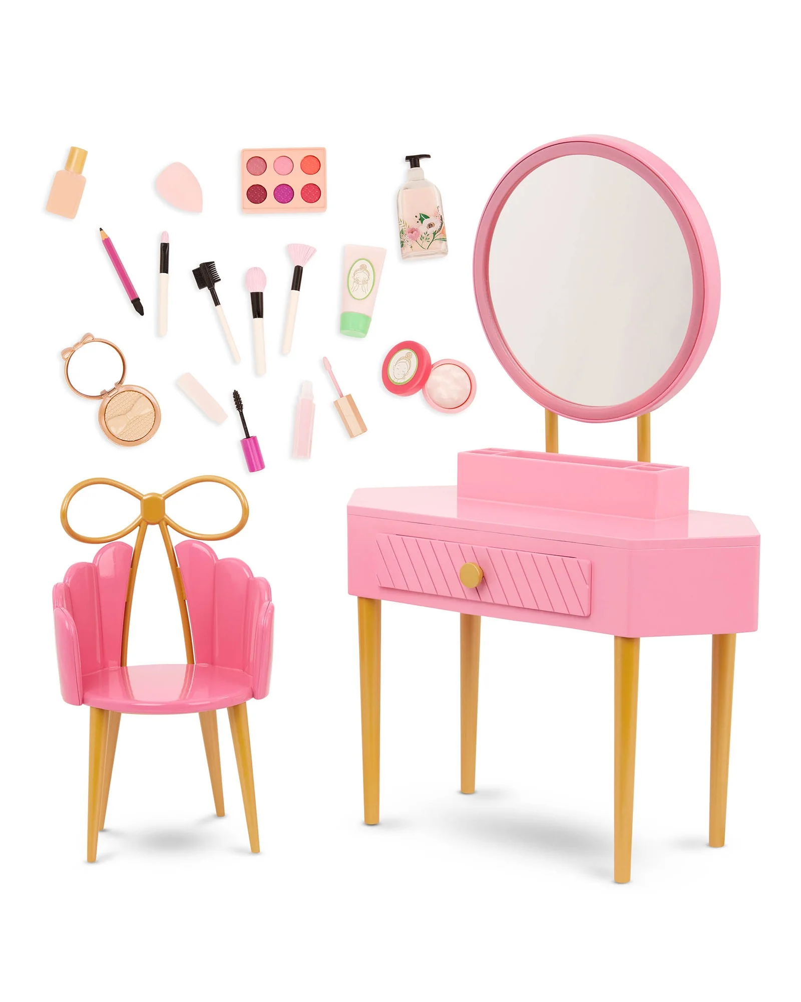 Vanity with Chair & Accessories - Image 9