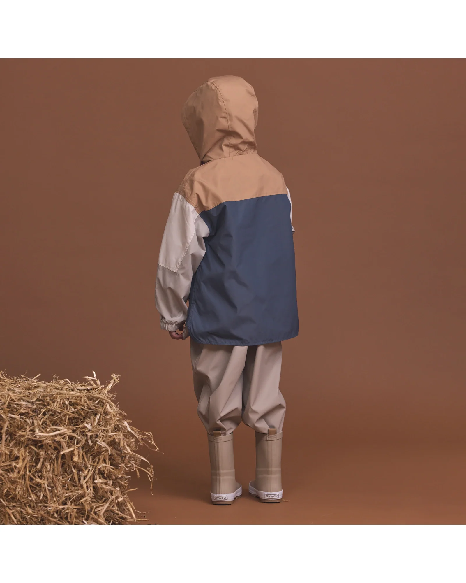 Packable Jacket Ash Colourblock Size 2Y - Image 3