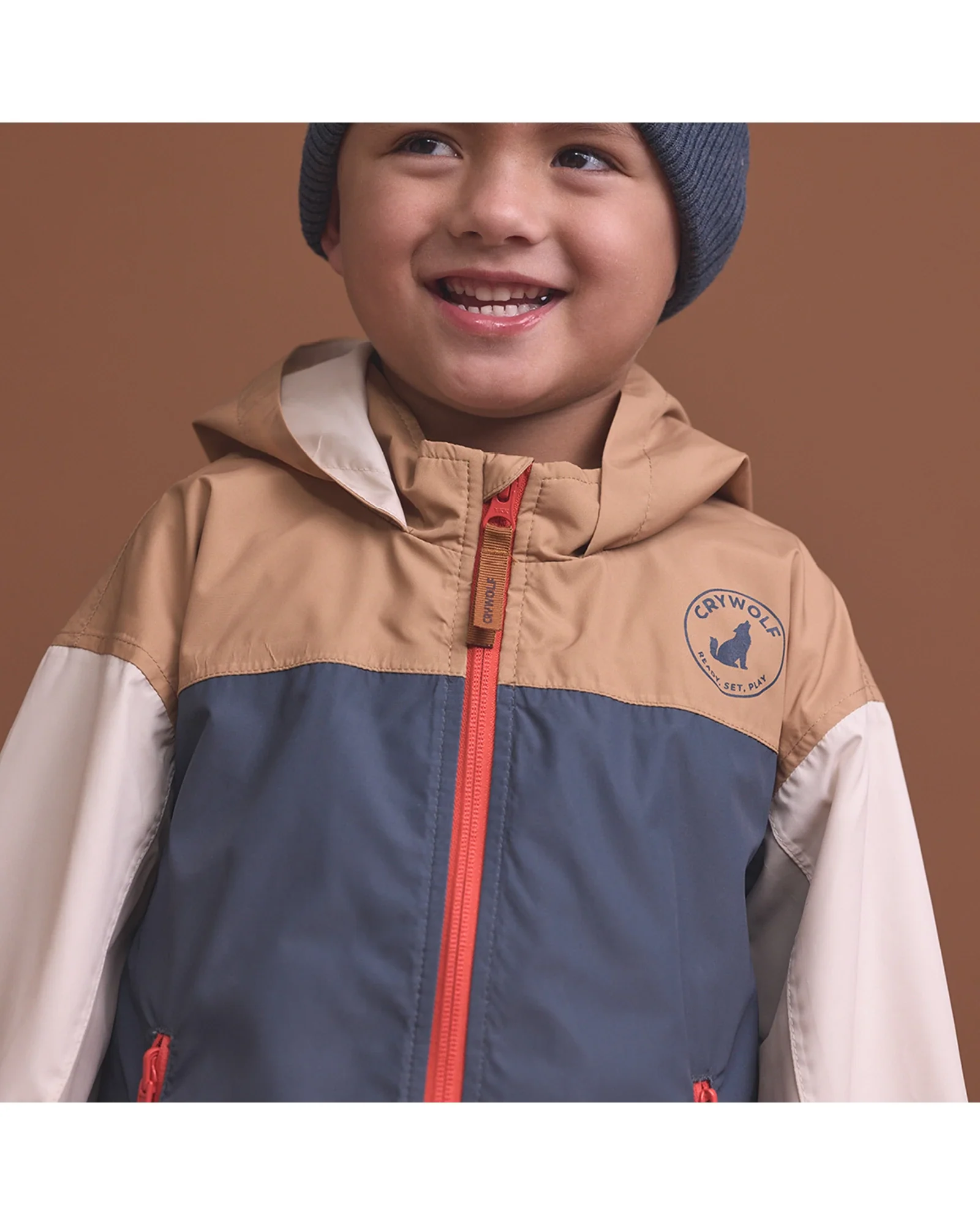 Packable Jacket Ash Colourblock Size 2Y - Image 4
