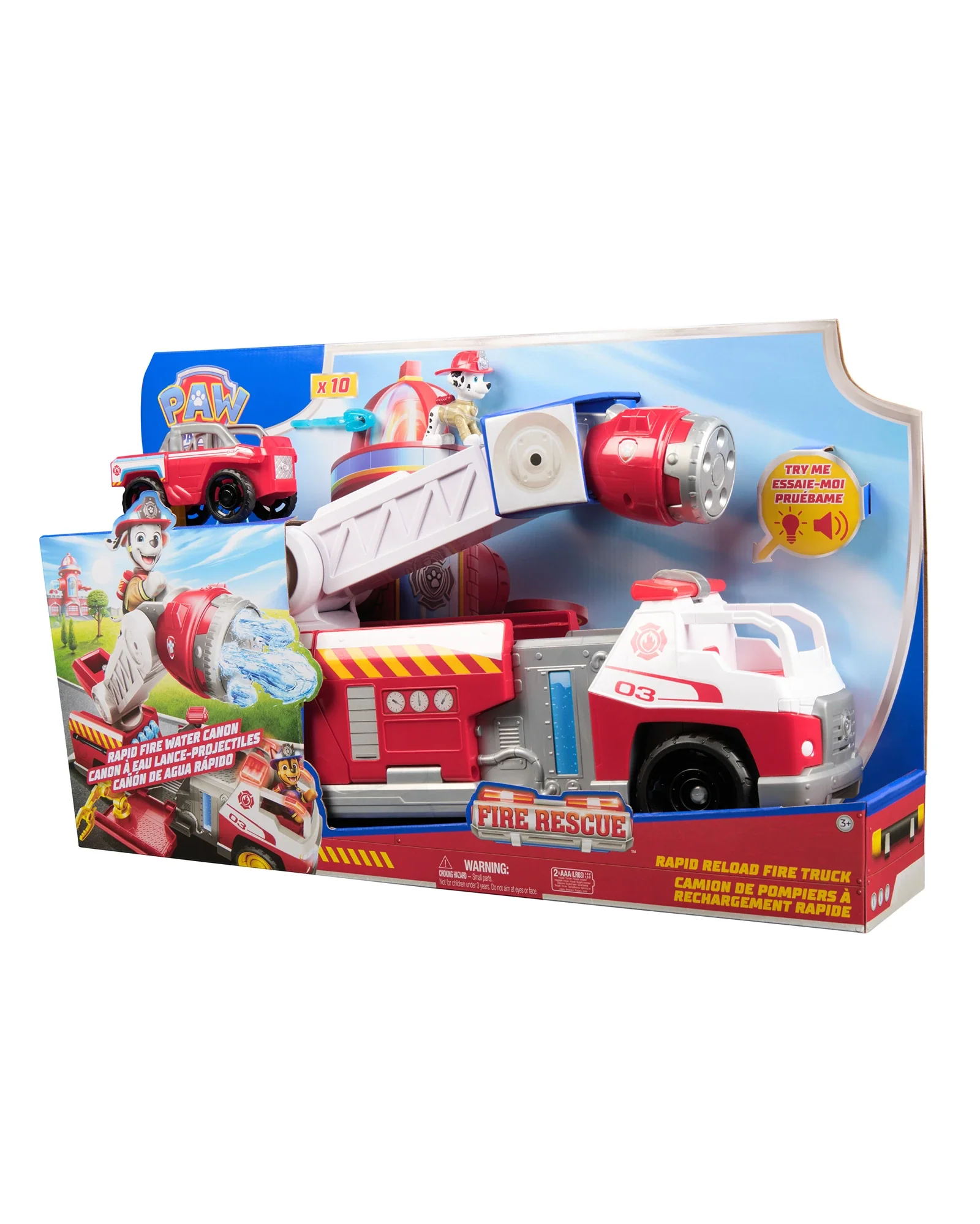 PAW Patrol Fire Rescue Deluxe Fire Truck - Image 6