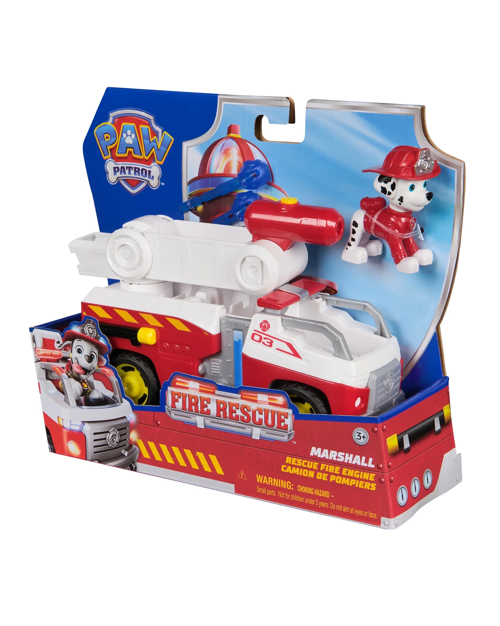 PAW Patrol Fire Rescue Themed Vehicle Marshall Solid - Image 6