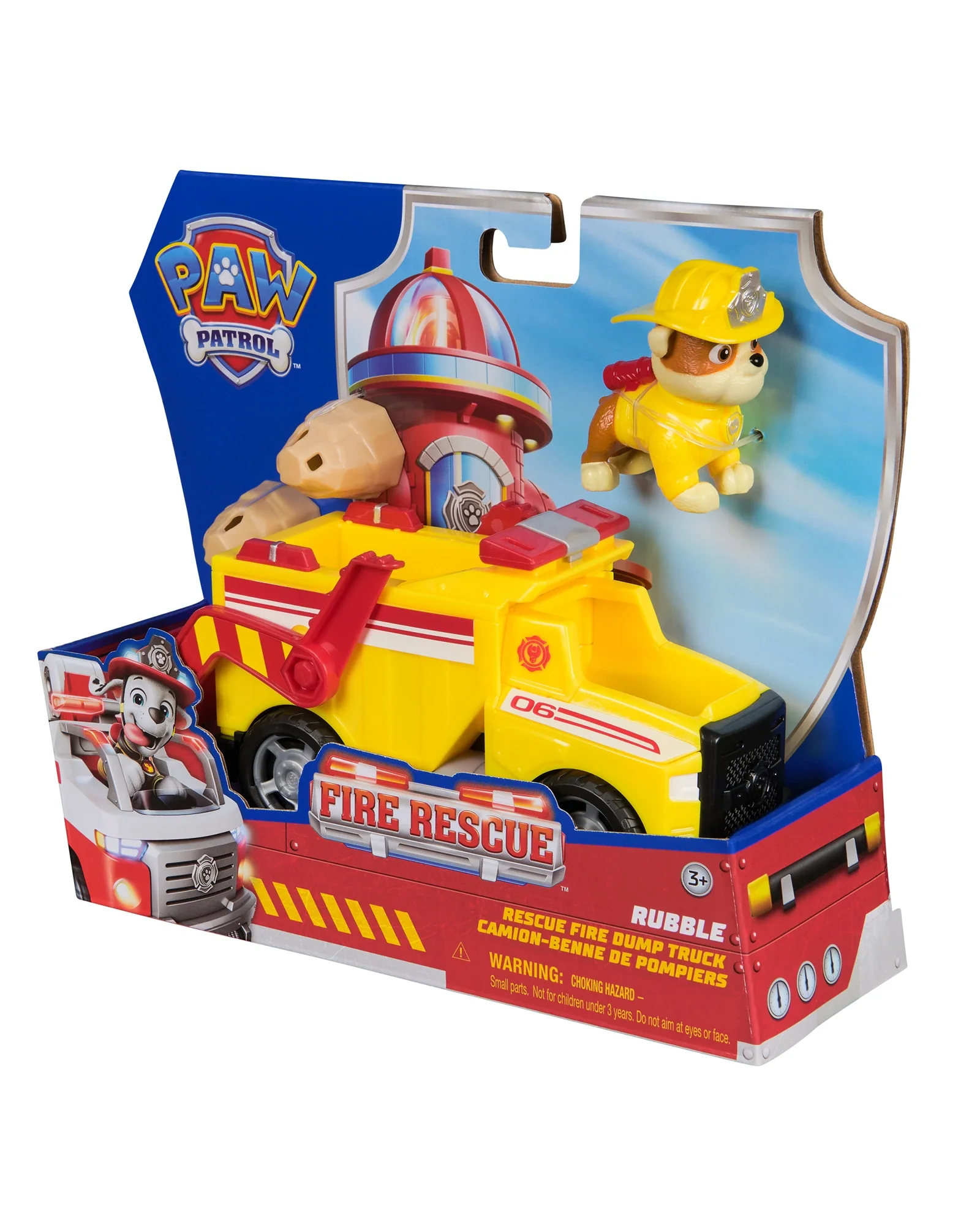 PAW Patrol Fire Rescue Themed Vehicle Rubble Solid - Image 6