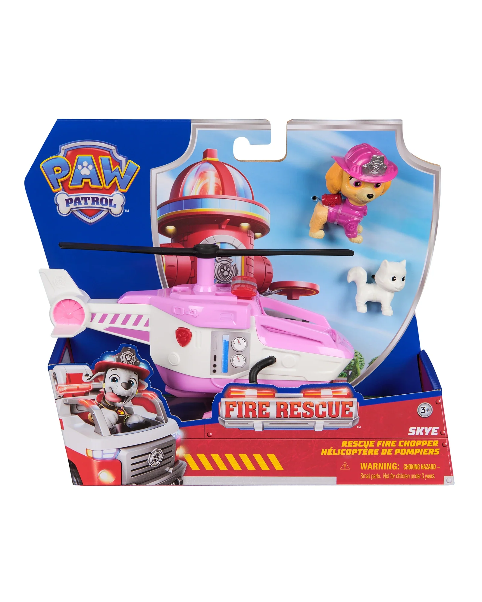 PAW Patrol Fire Rescue Themed Vehicle Skye Solid