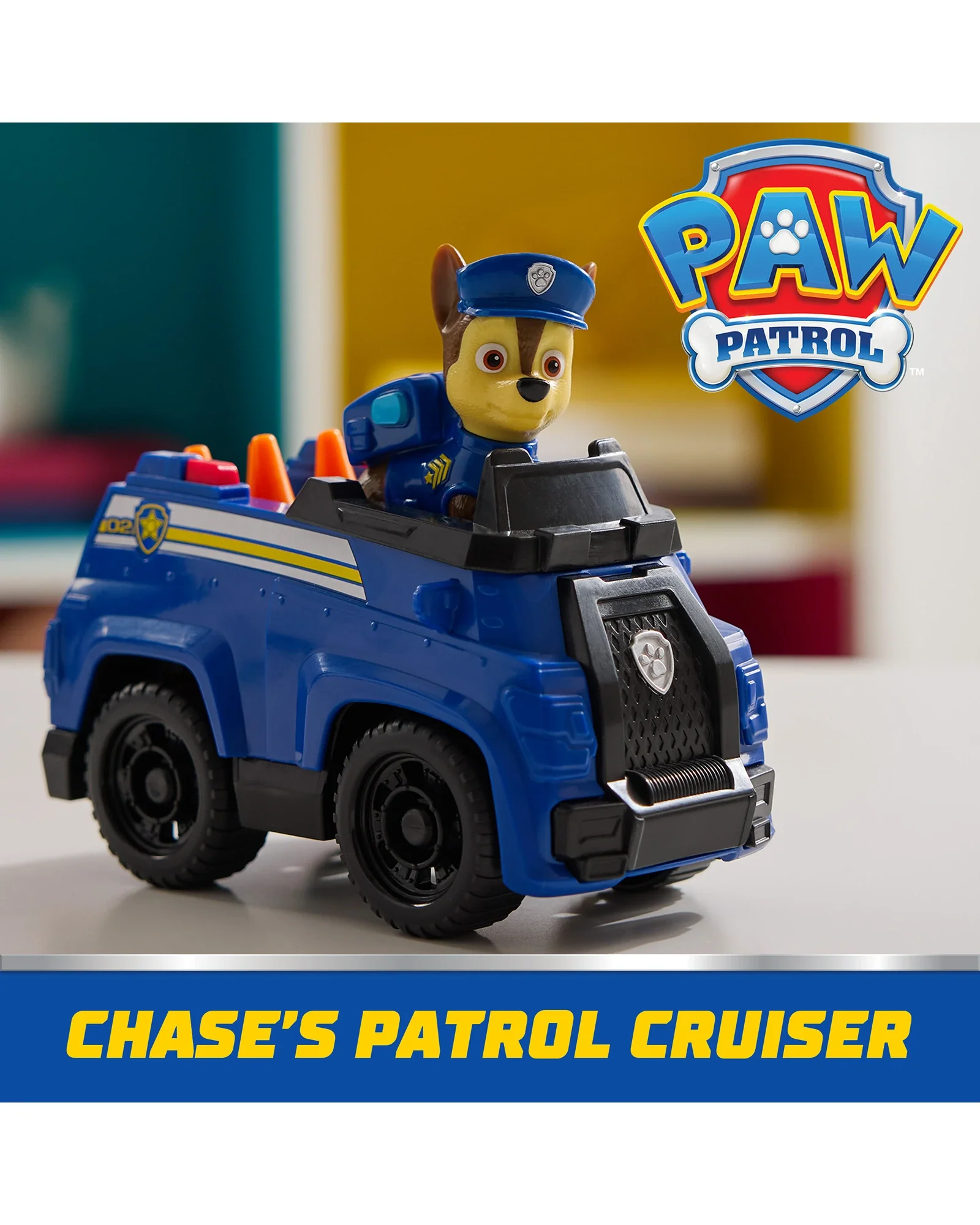 PAW Patrol Sustainable Basic Vehicle - Chase Solid - Image 3