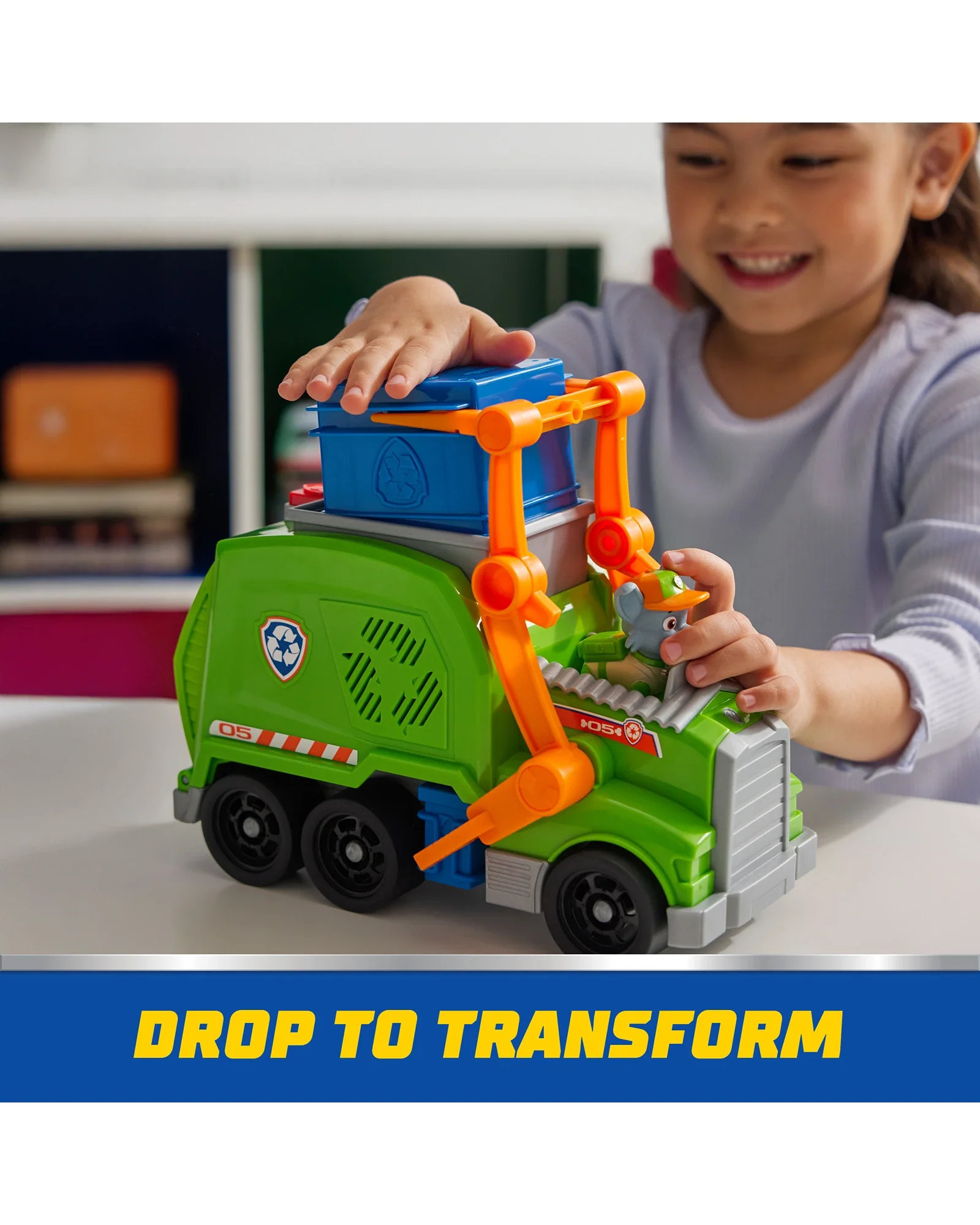 PAW Patrol Sustainable Crush N Roll Recycling Truck - Image 6