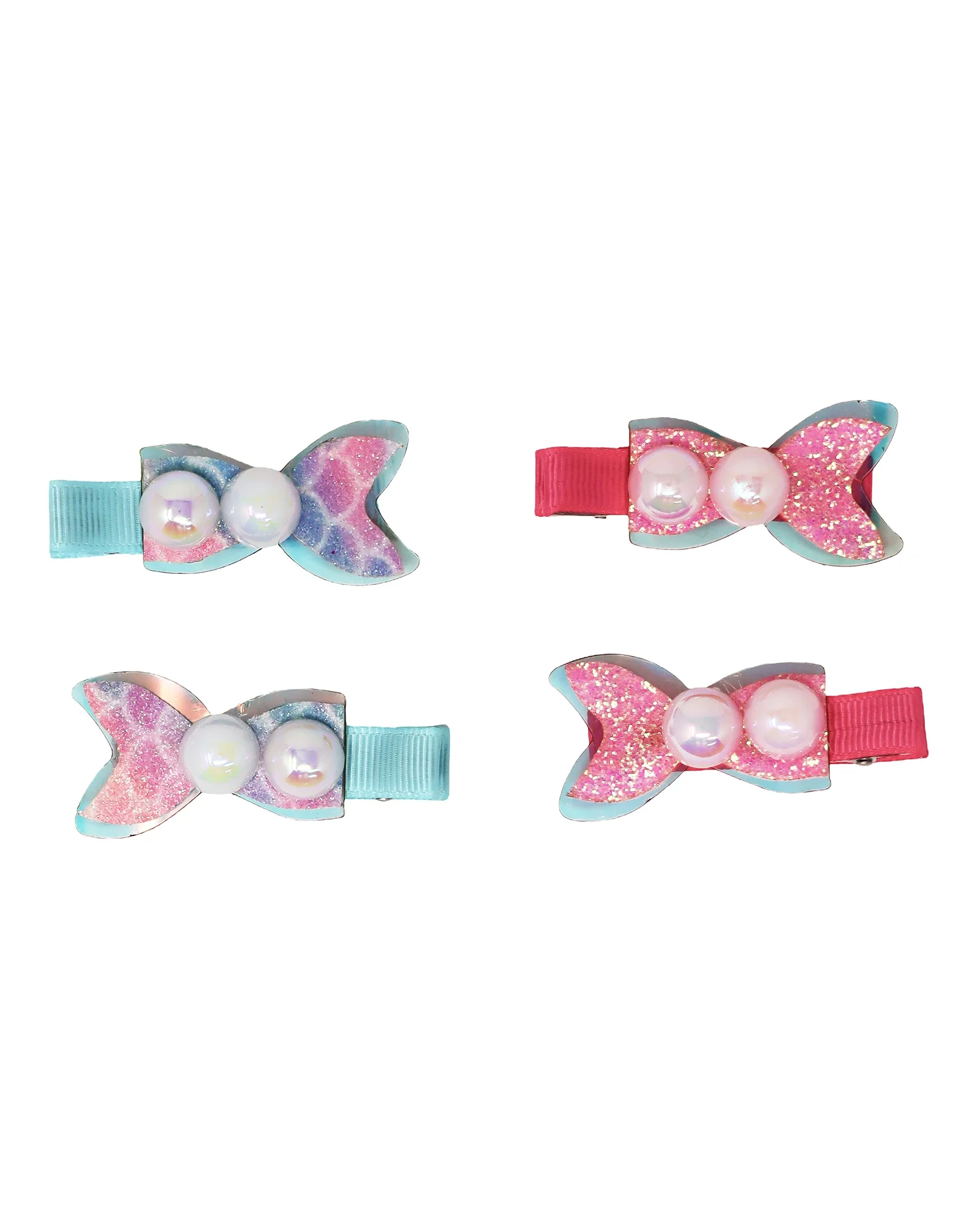 Pearl Mermaid Tail Hair Clips - Image 2