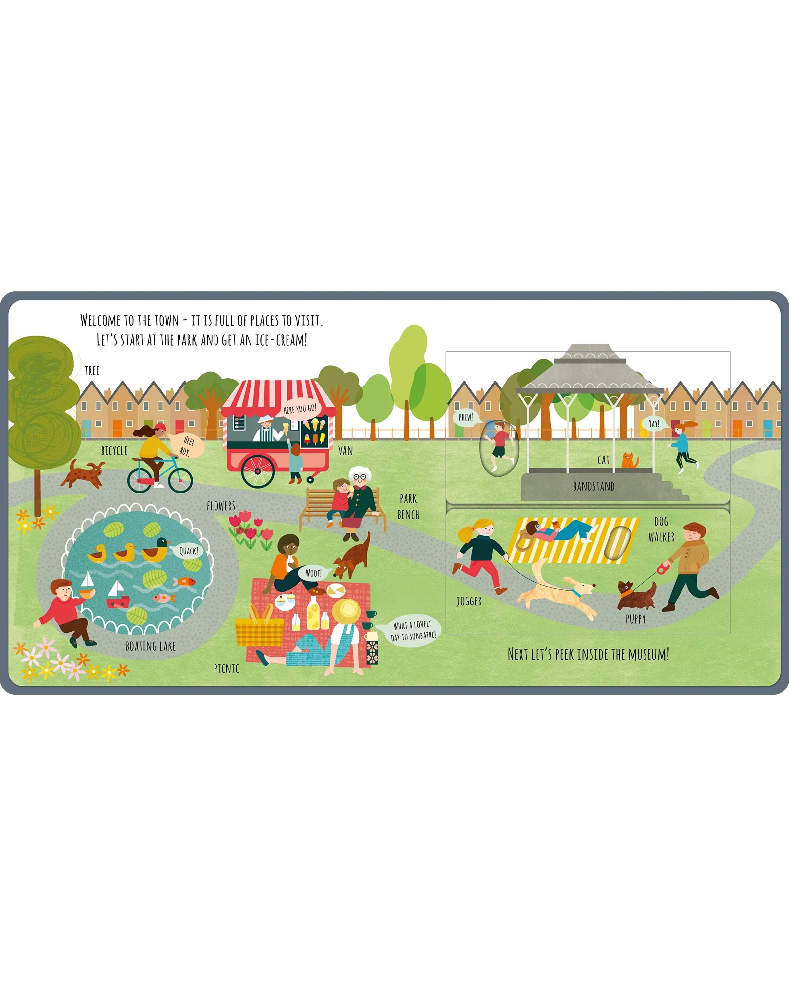 Peek Inside The Town Book - Image 2