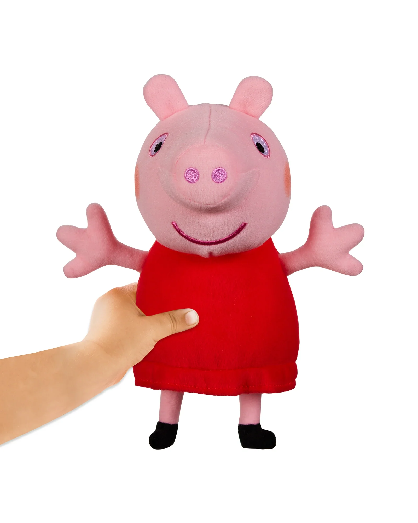 PEPPA PIG TALKING SOFT TOY (RED DRESS) - Image 6