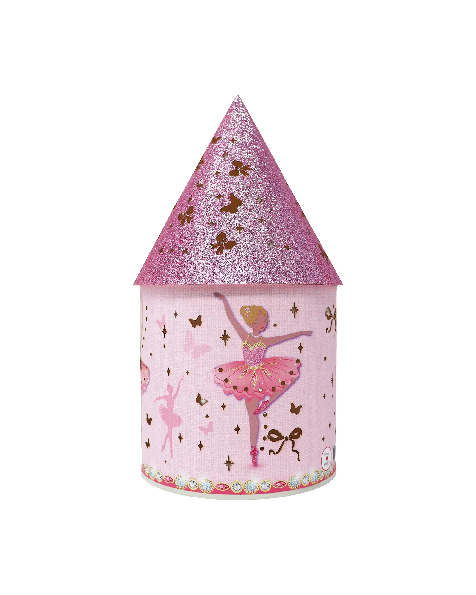 Pink Poppy Ballerina Led Colour Changing Lantern - Image 3