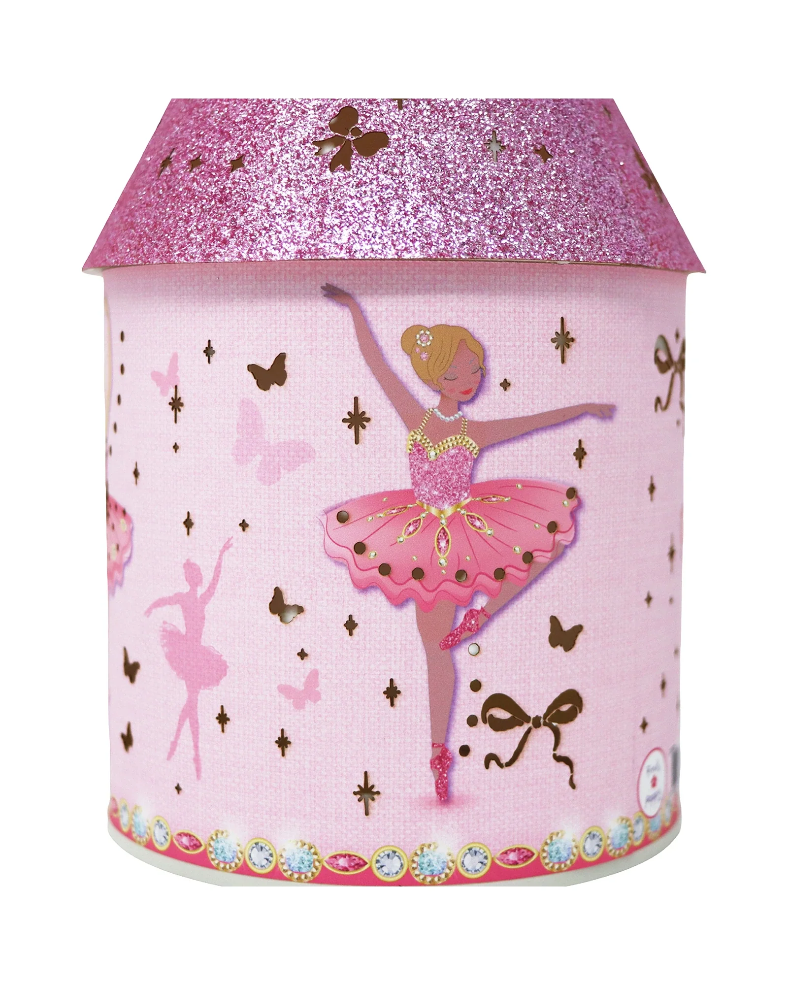 Pink Poppy Ballerina Led Colour Changing Lantern - Image 5
