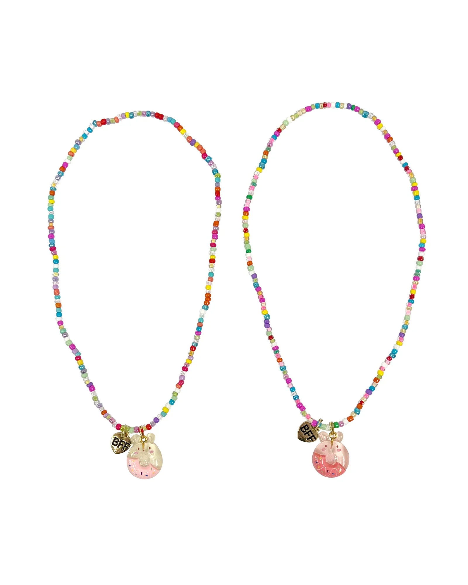 Pink Poppy BFF Donut Necklace Set - Image 2