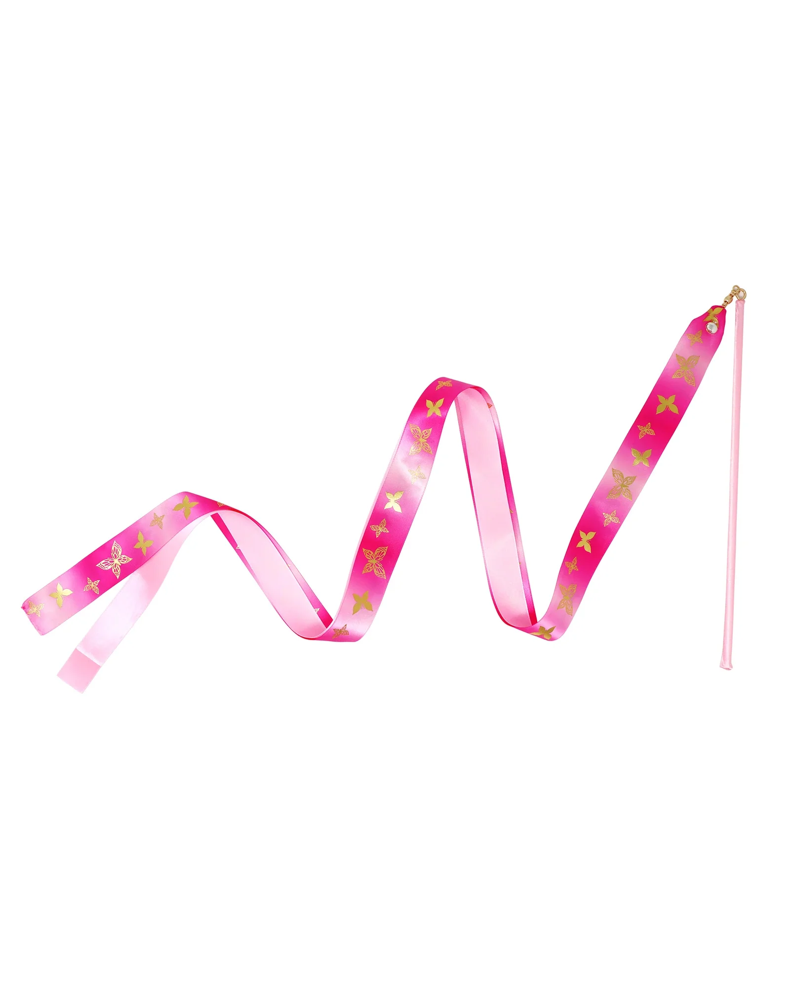 Pink Poppy Butterfly Ballet Twirl and Dance Wand - Image 3