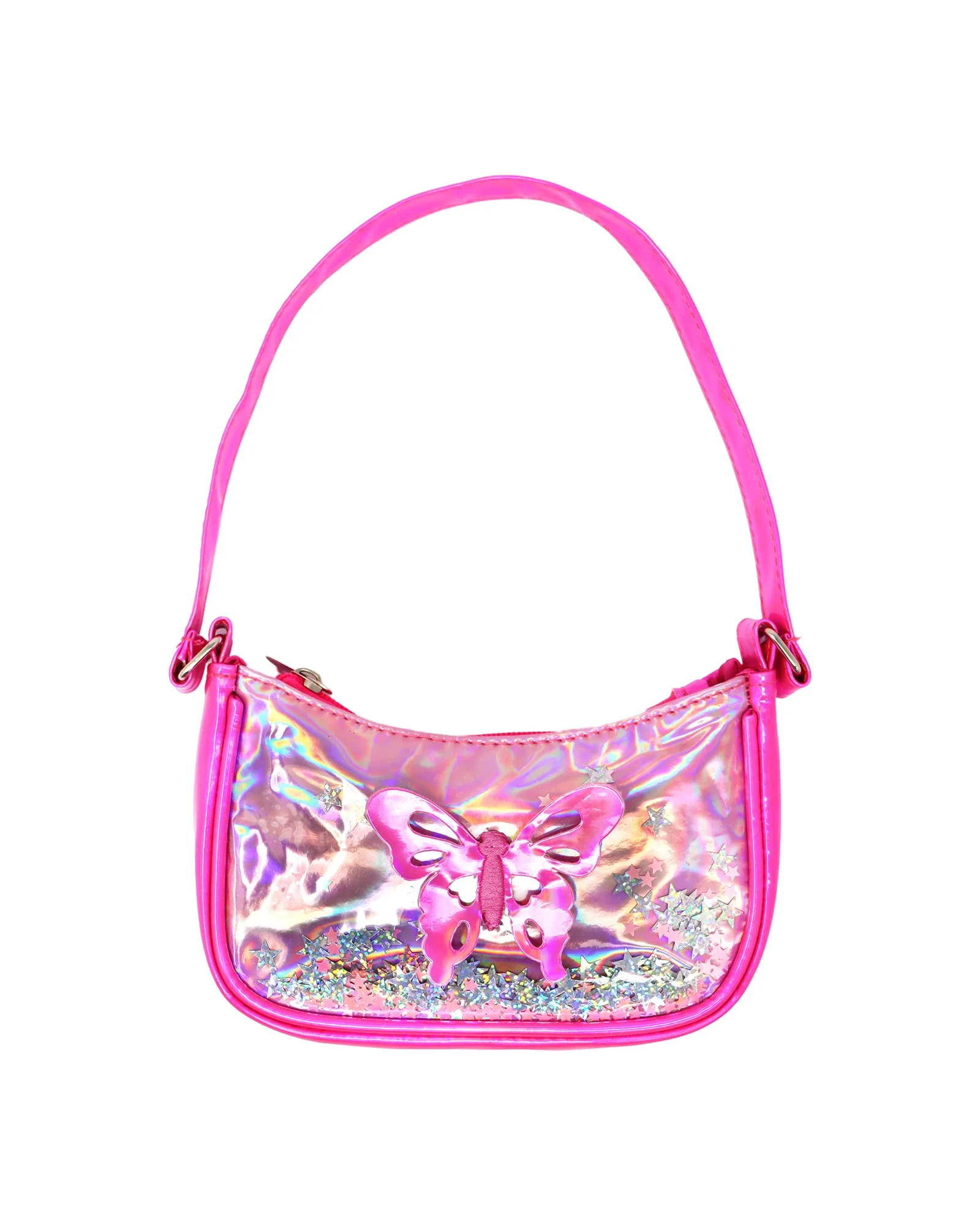 Pink Poppy Butterfly Fashion Handbag - Image 6