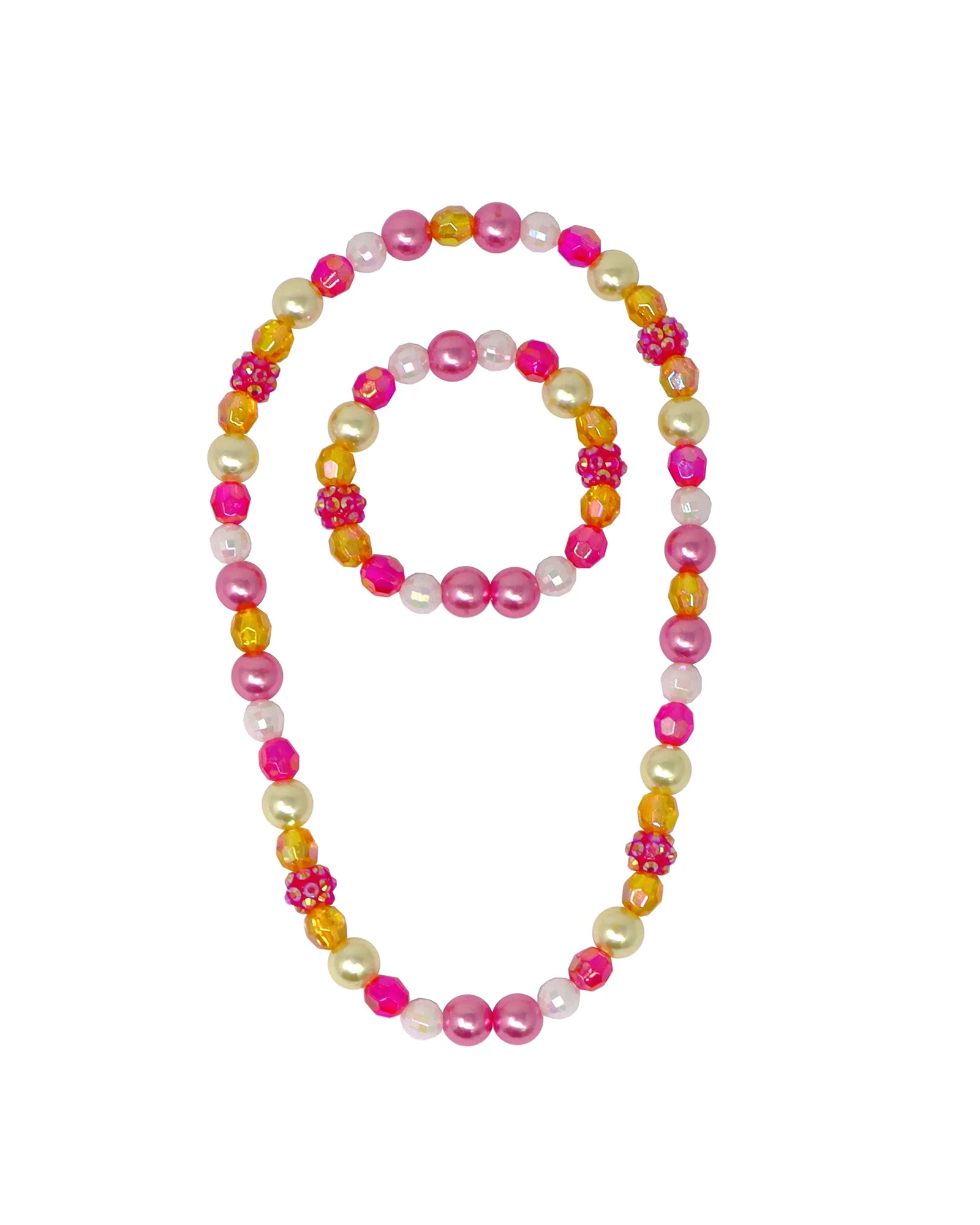 Pink Poppy Butterfly Friends Necklace / Bracelet Set - Assorted - Image 3