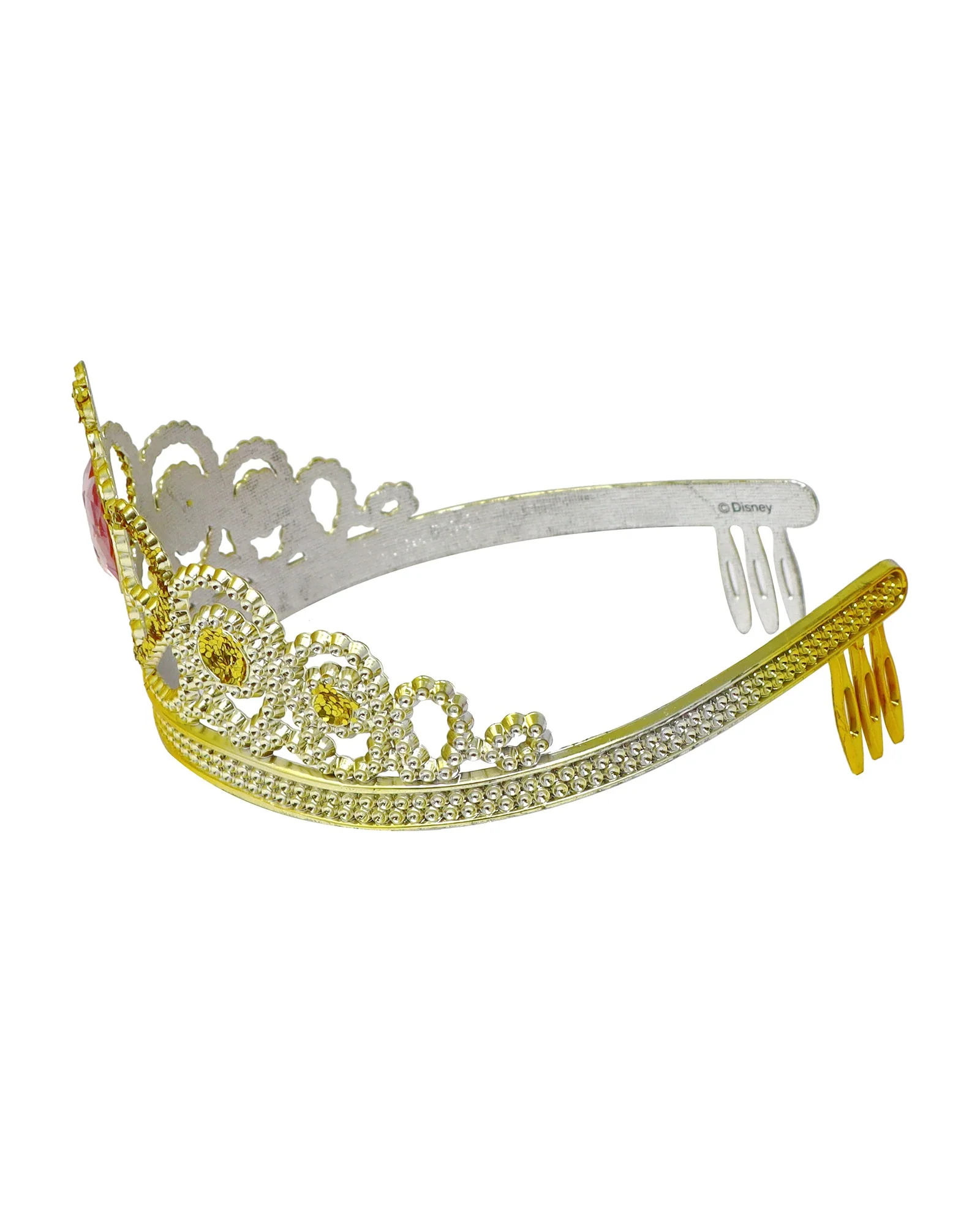 Pink Poppy Disney Belle Heart Crown - Image 3