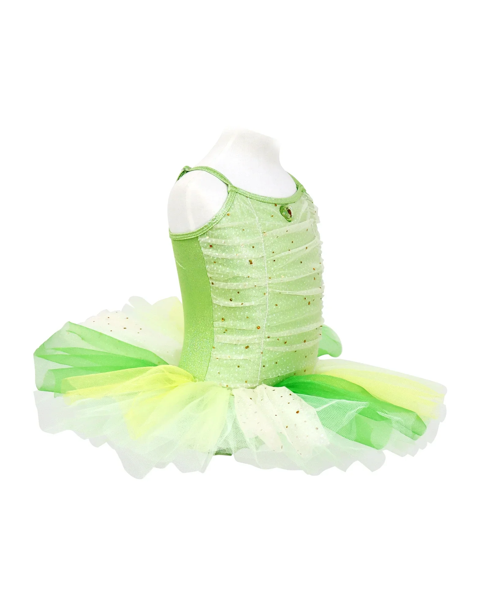 Pink Poppy Disney Tiana Sparkling Ruched Tutu - Image 3