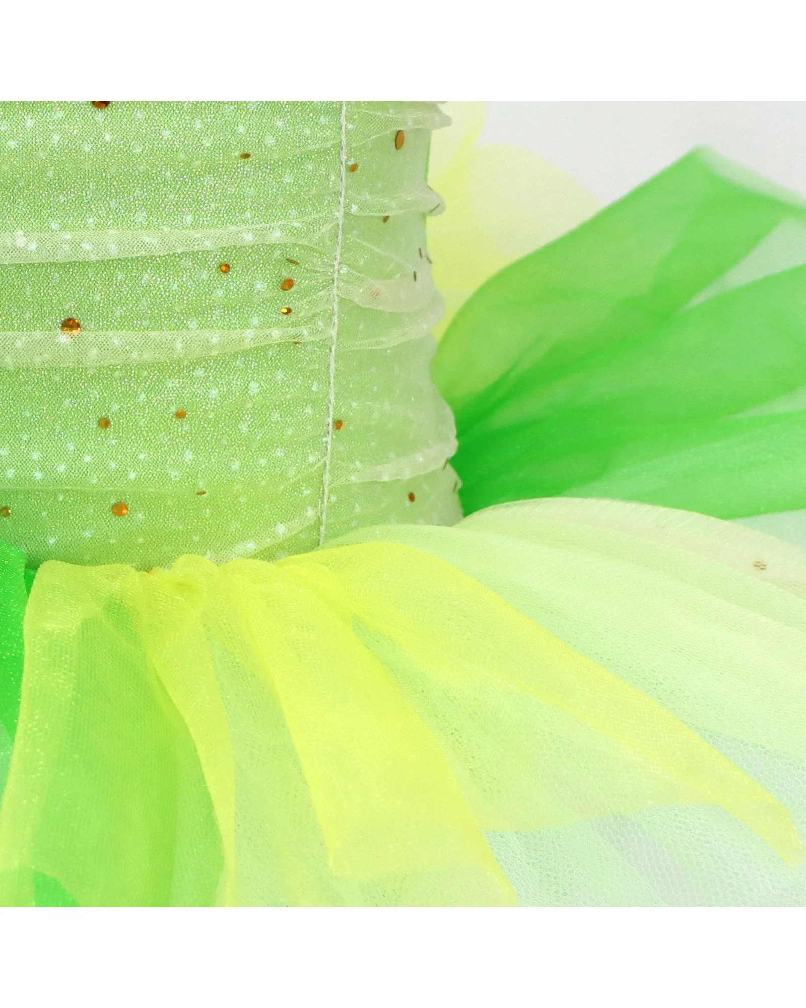 Pink Poppy Disney Tiana Sparkling Ruched Tutu - Image 5