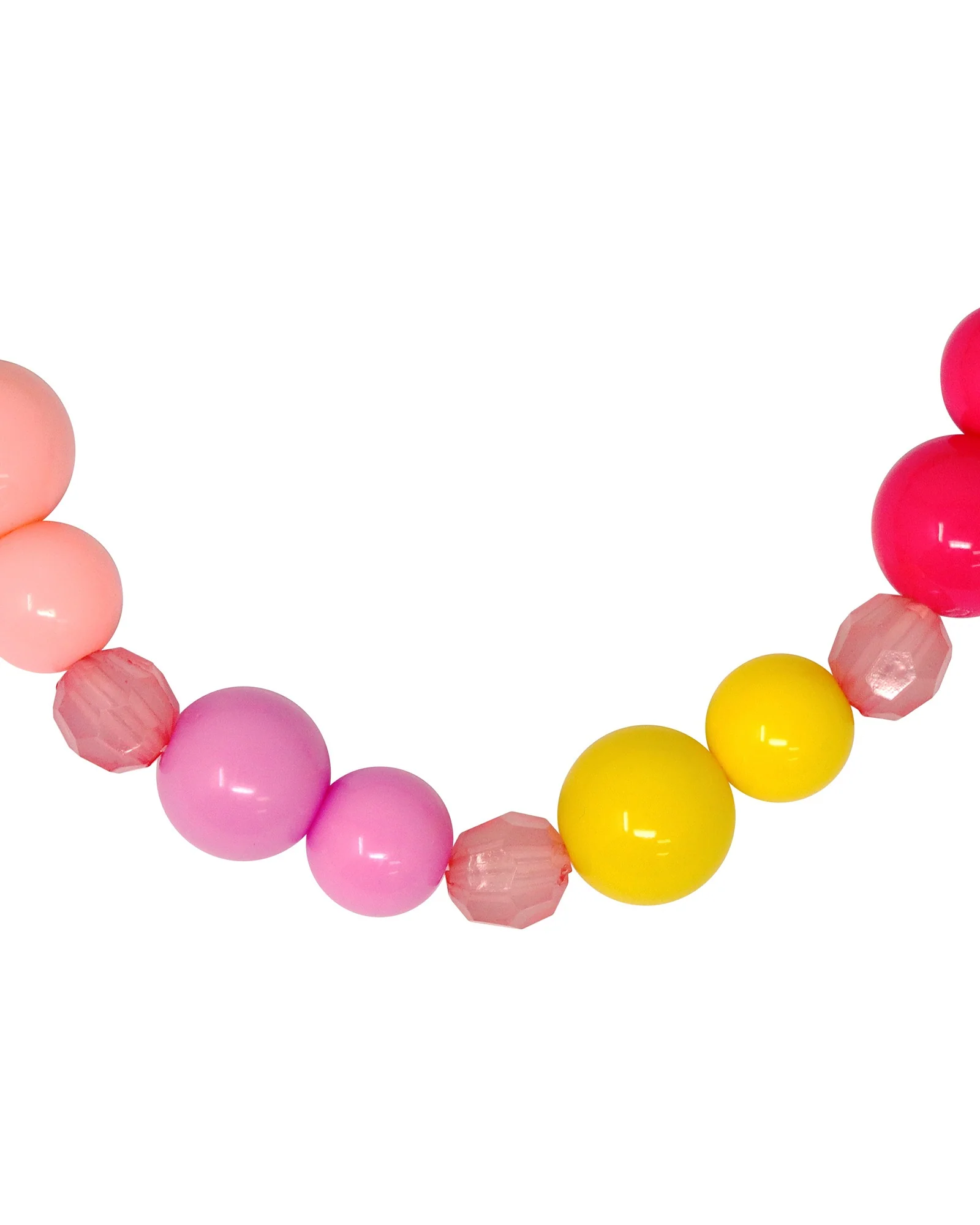 Pink Poppy Fairy Rainbow Necklace / Bracelet Set - Image 4