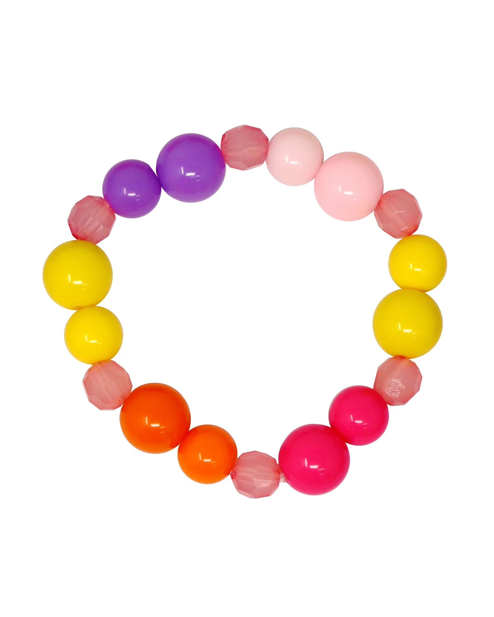 Pink Poppy Fairy Rainbow Necklace / Bracelet Set - Image 7