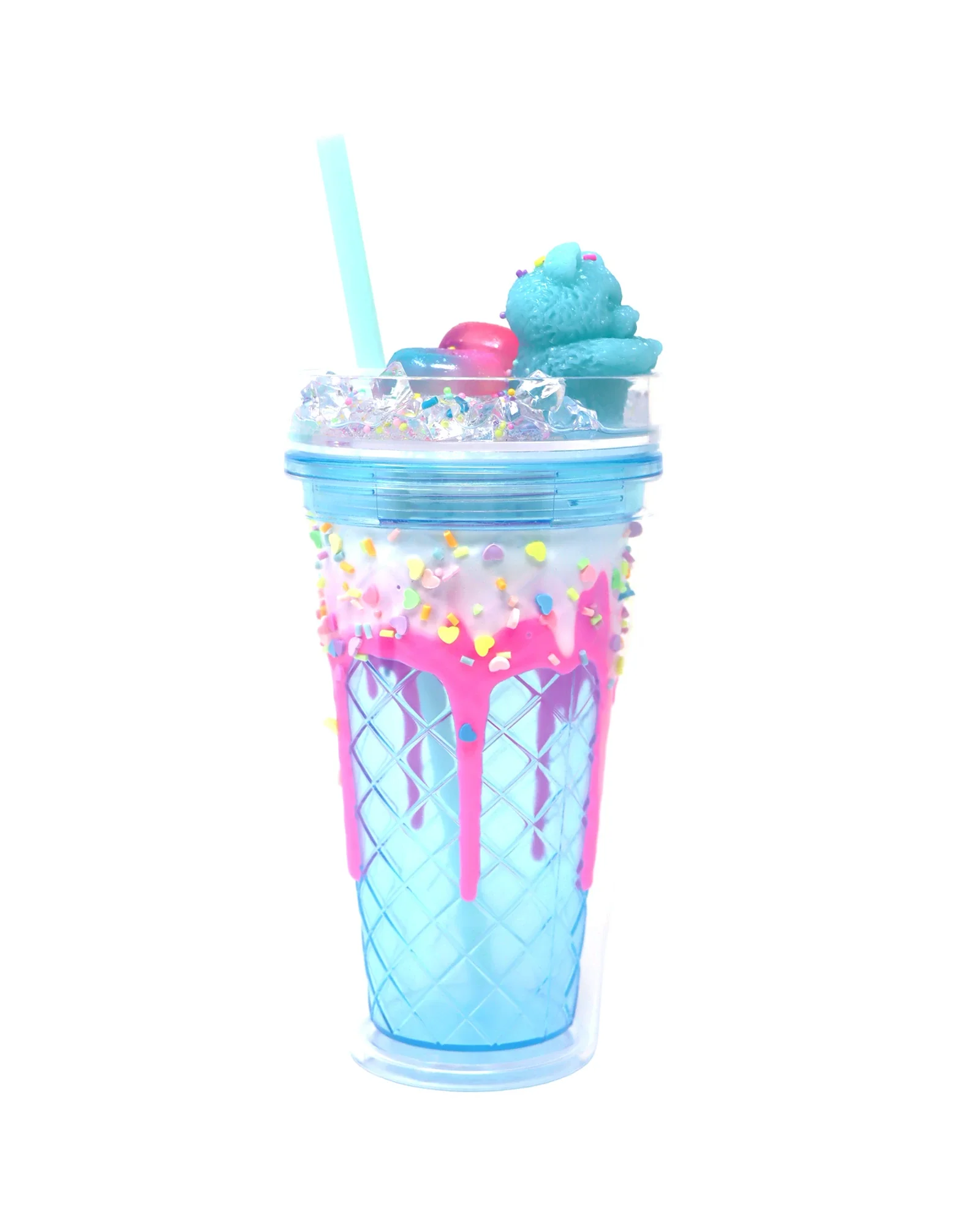 Gummy Bear Drinking Cup Blue - Image 3