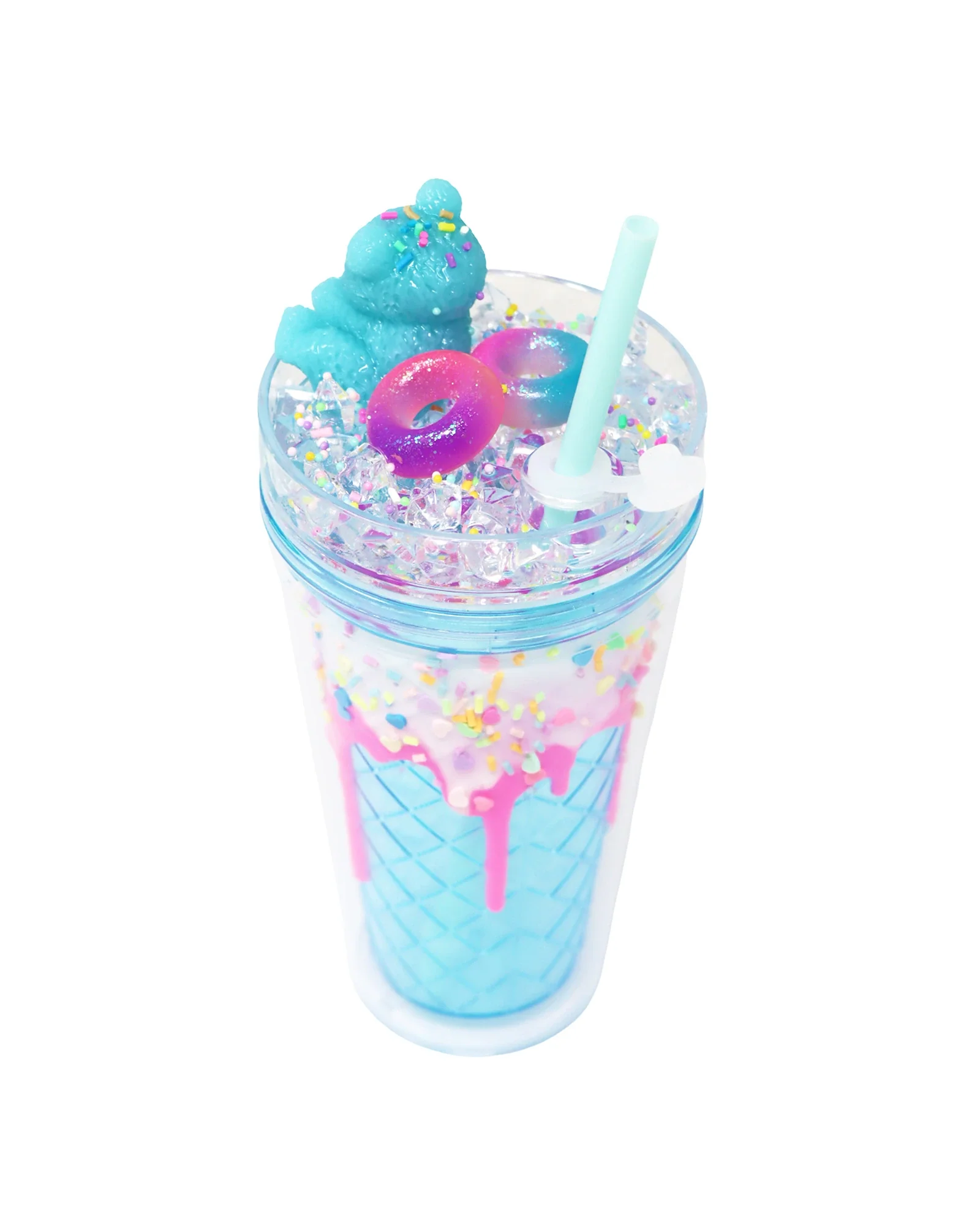 Gummy Bear Drinking Cup Blue - Image 4