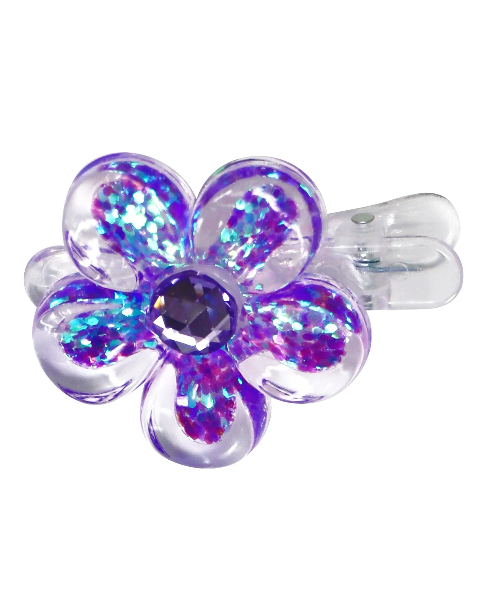 Pink Poppy Hairclip Daisy Sparkle - Image 3