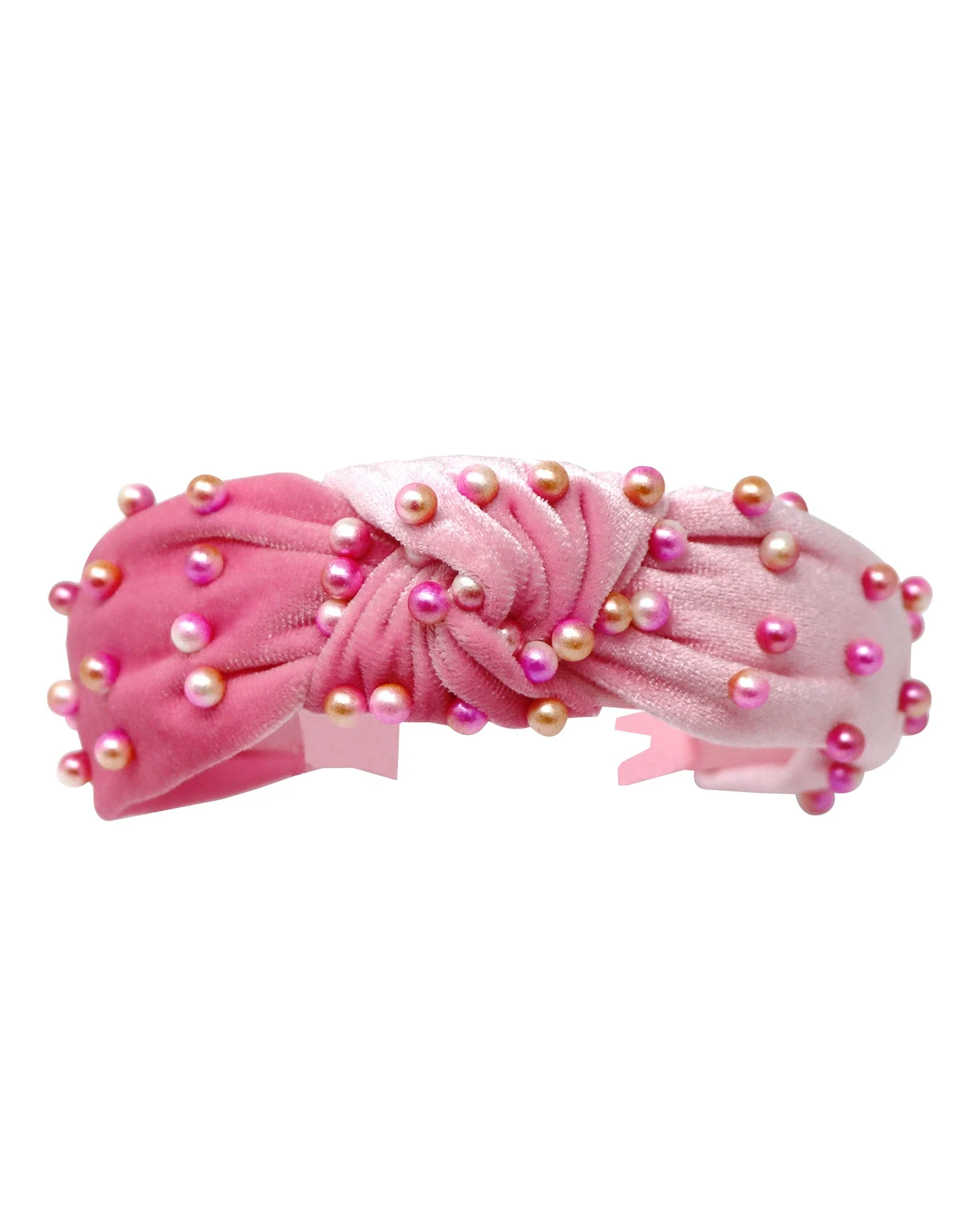 Pink Poppy Head Band Ballerina Pearl - Image 2