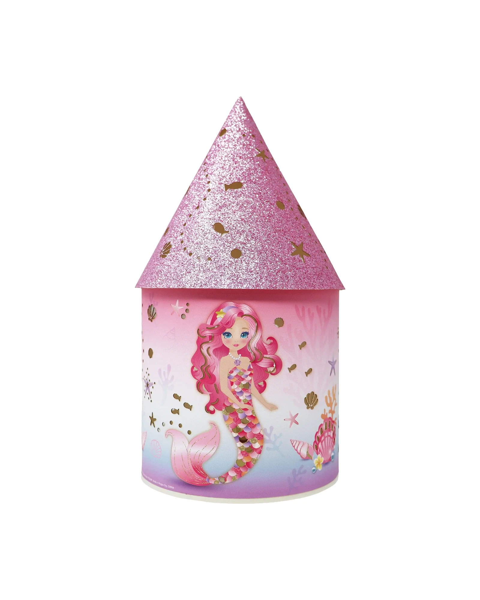 Pink Poppy Mermazing Mermaid Led Colour Changing Lantern - Image 2