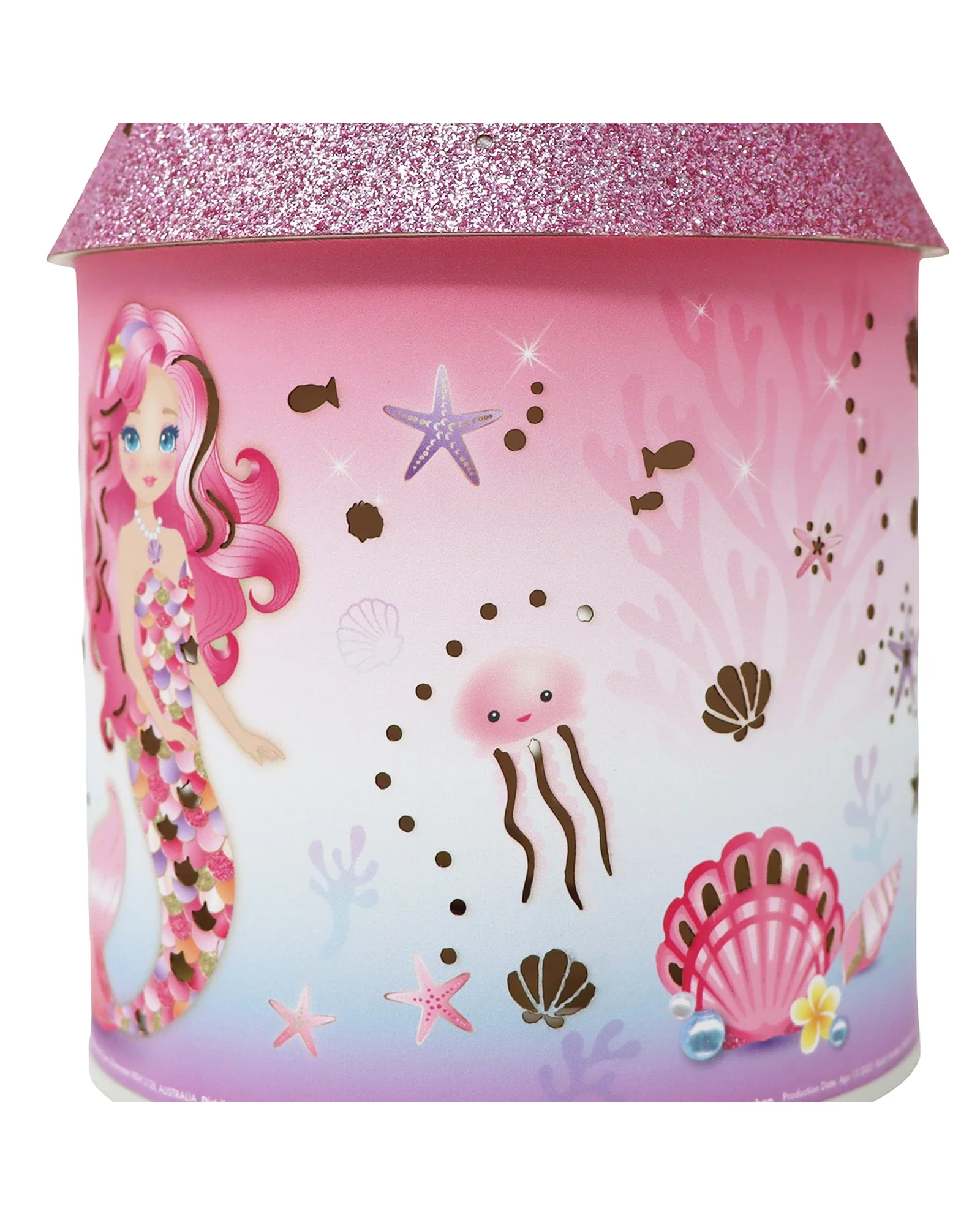 Pink Poppy Mermazing Mermaid Led Colour Changing Lantern - Image 5