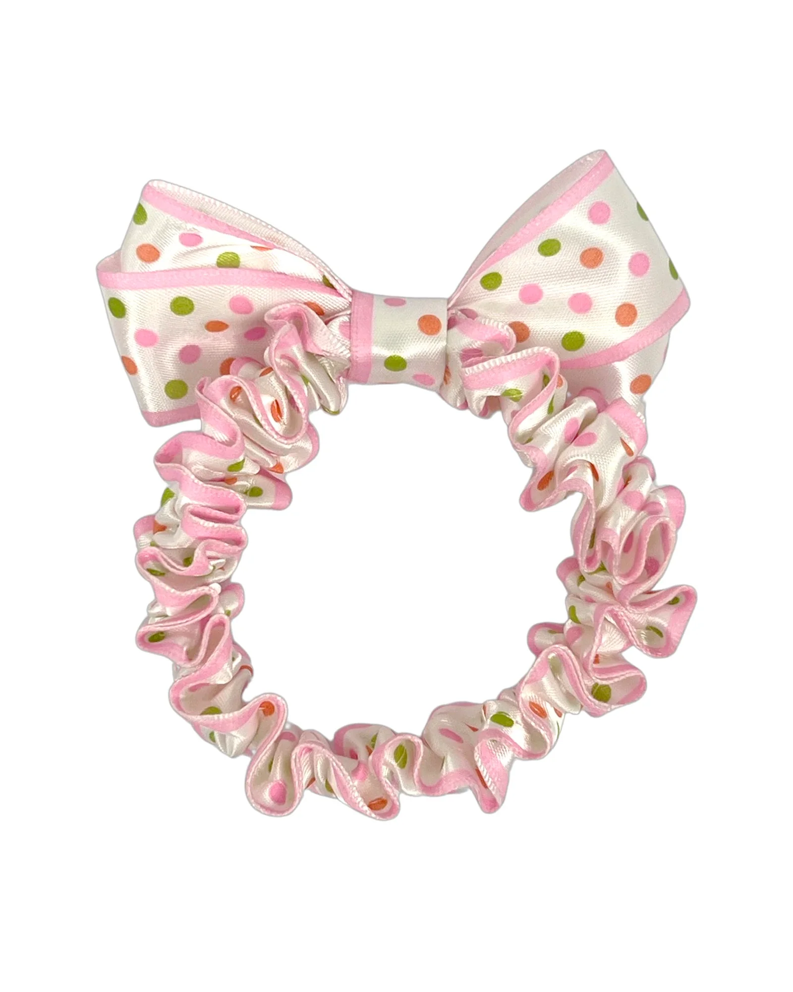 Pink Poppy Printed Scrunchie - Assorted - Image 2