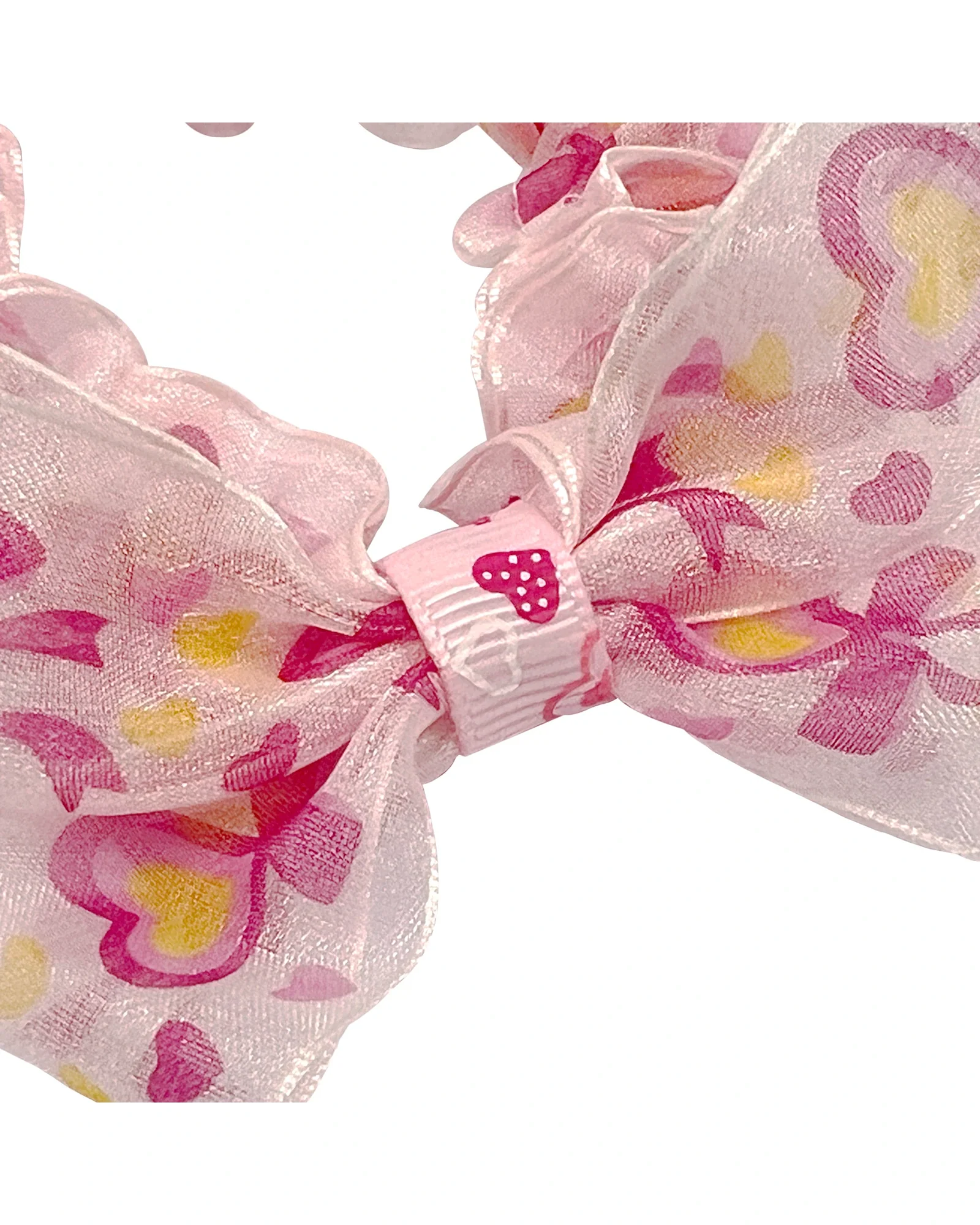 Pink Poppy Printed Scrunchie - Assorted - Image 3