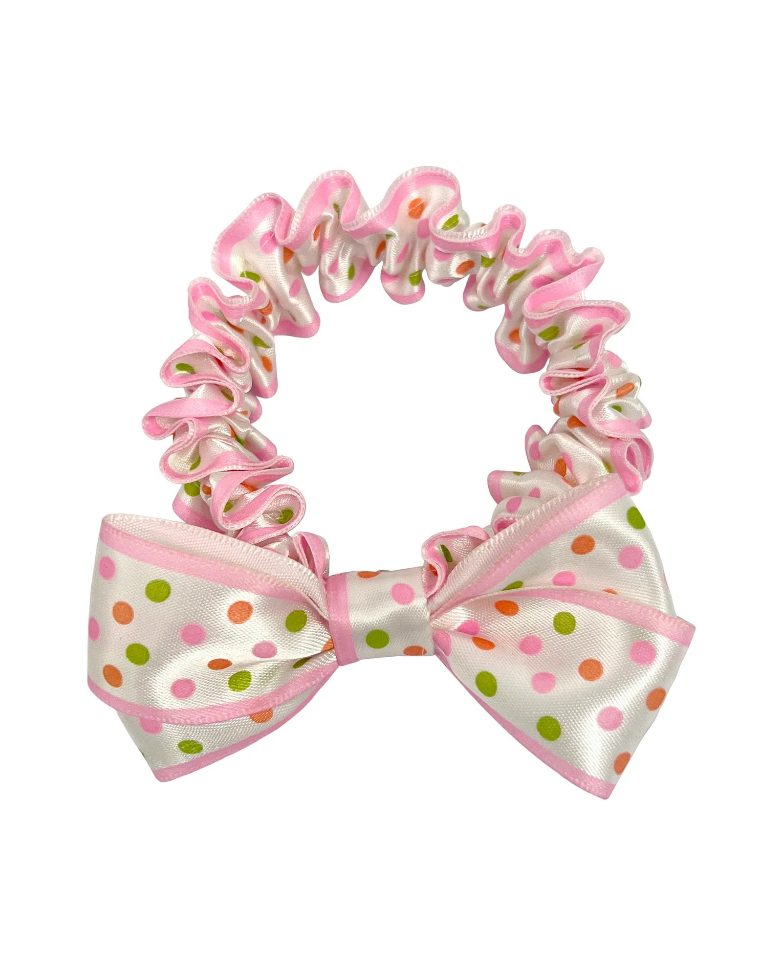 Pink Poppy Printed Scrunchie - Assorted - Image 6