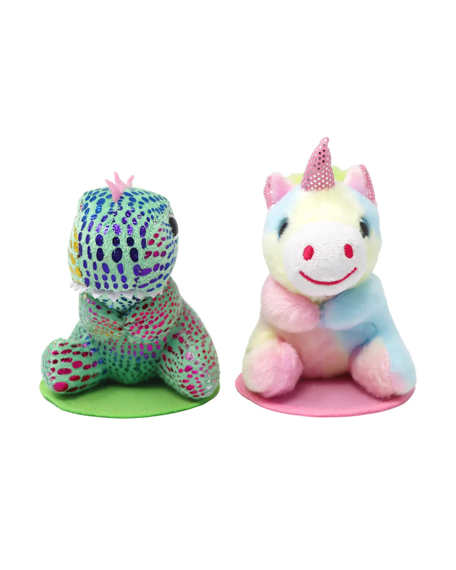 Pink Poppy Unicorn And Dinosaur Shoulder Pet - Assorted - Image 2
