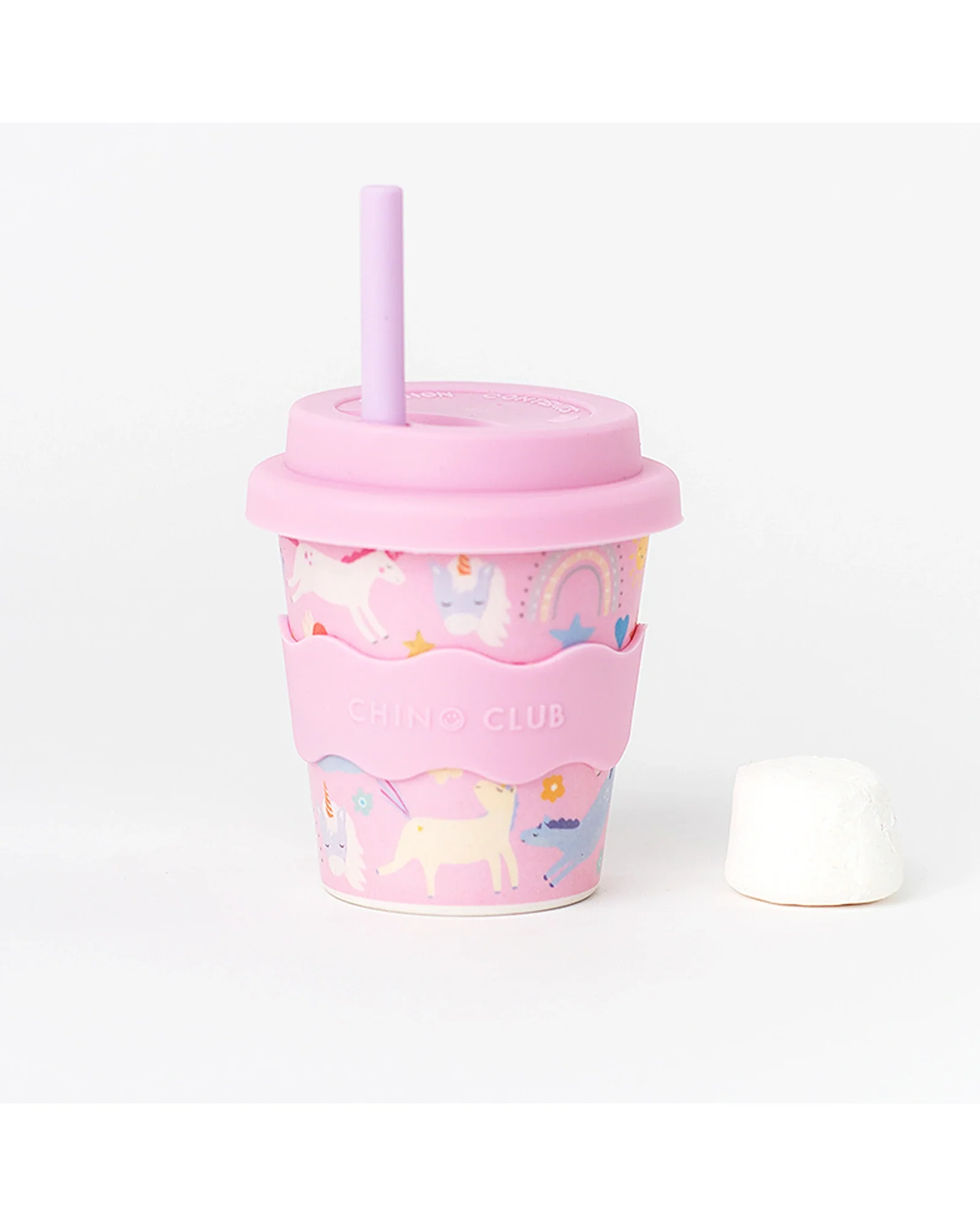 Pink Unicorn Babychino Cup 120ml - Image 6