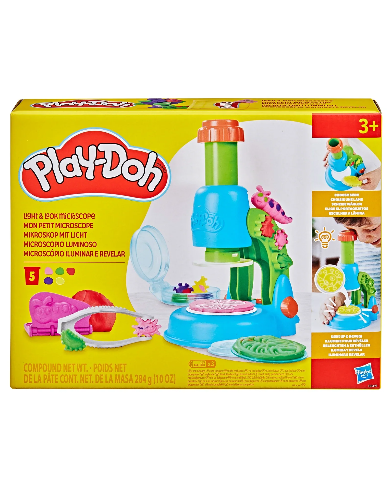 Play-Doh Light and Look Microscope
