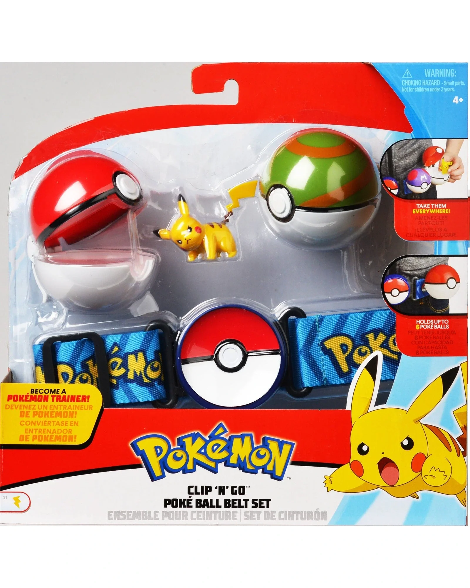 Pokemon Clip n Go Pokeball Belt - Assorted - Image 2