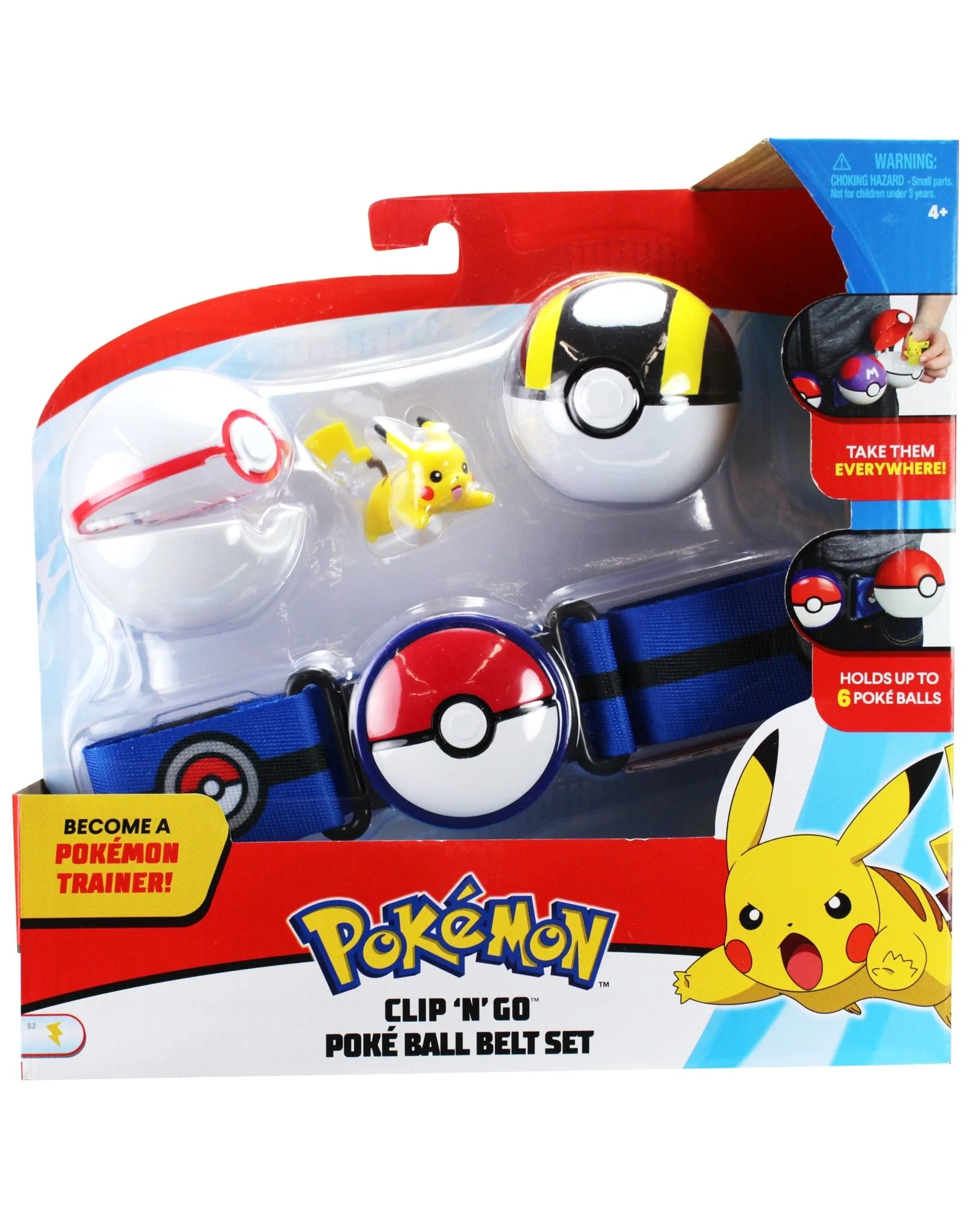 Pokemon Clip n Go Pokeball Belt - Assorted - Image 5