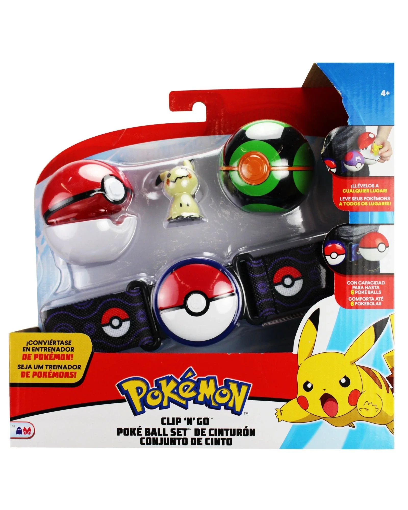 Pokemon Clip n Go Pokeball Belt - Assorted - Image 6