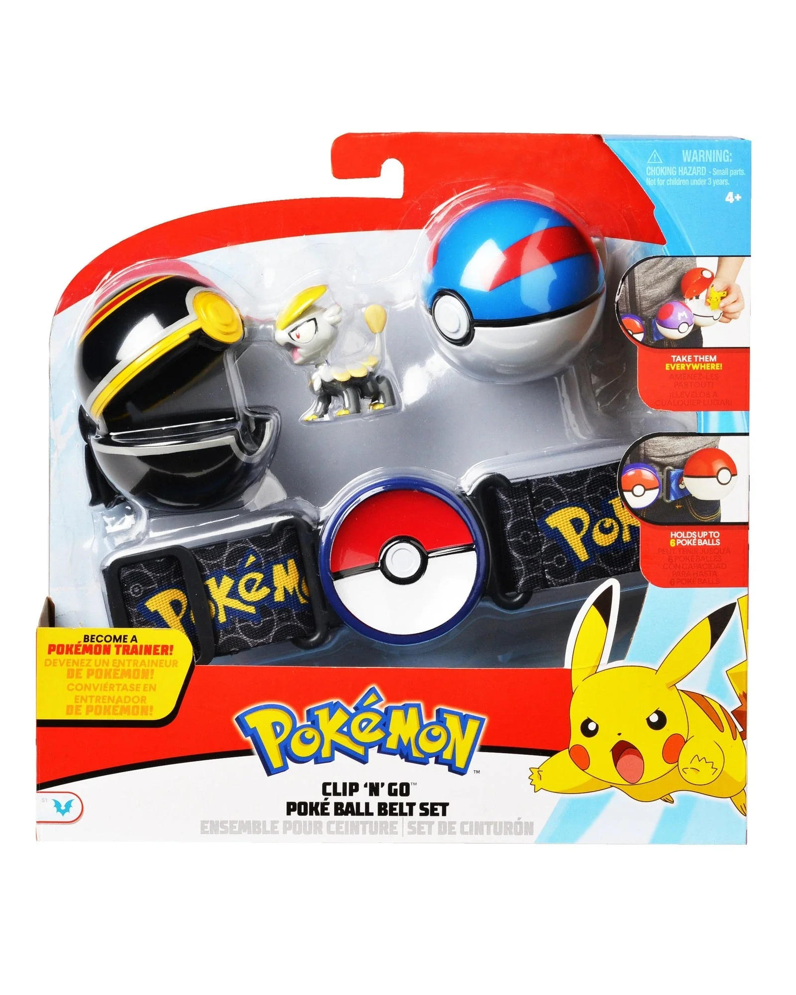 Pokemon Clip n Go Pokeball Belt - Assorted - Image 8