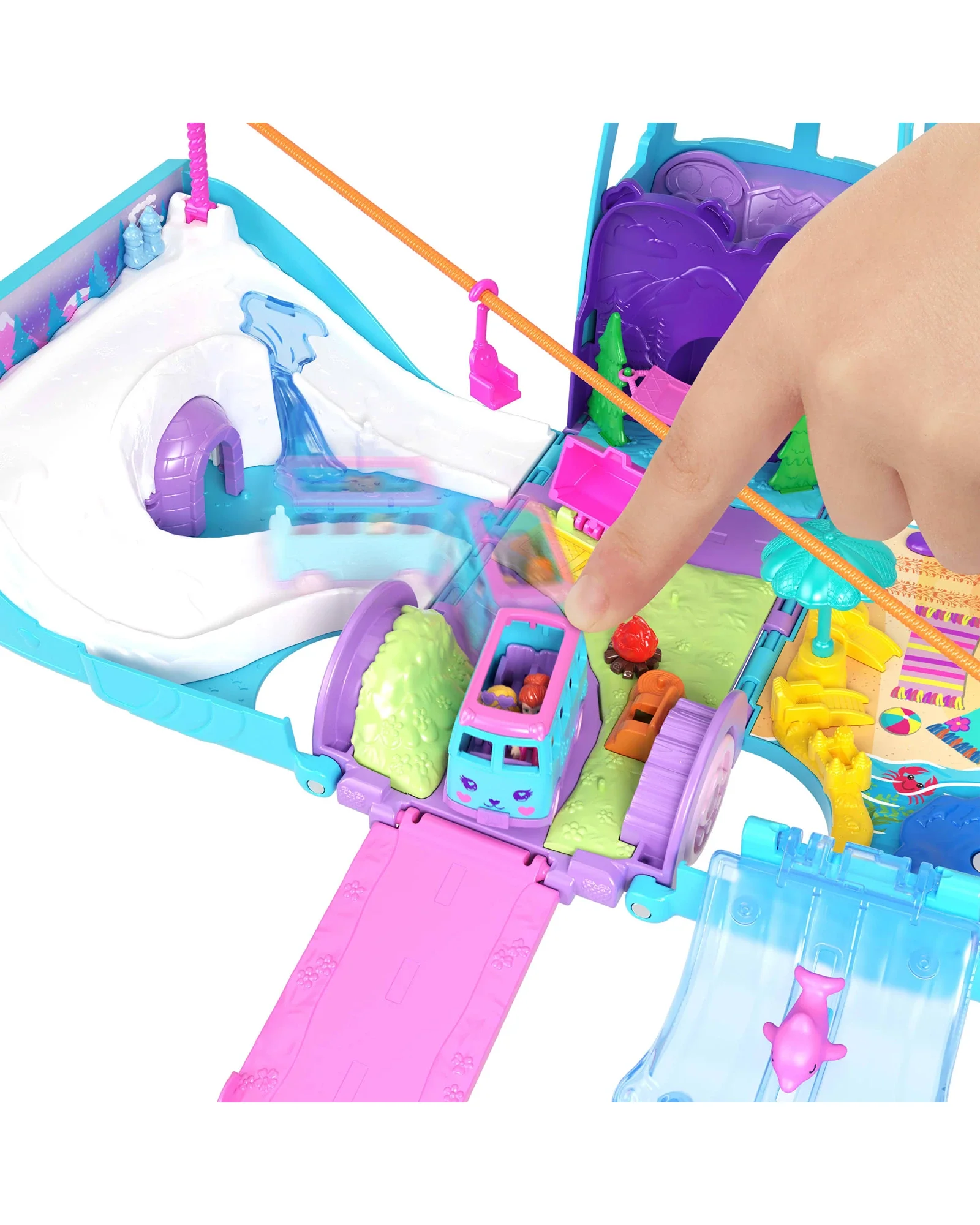 Polly Pocket Pet Mobile Adventure Playset - Image 3