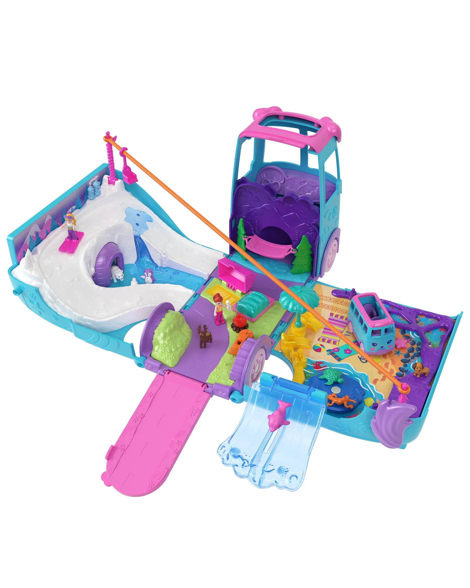 Polly Pocket Pet Mobile Adventure Playset - Image 6