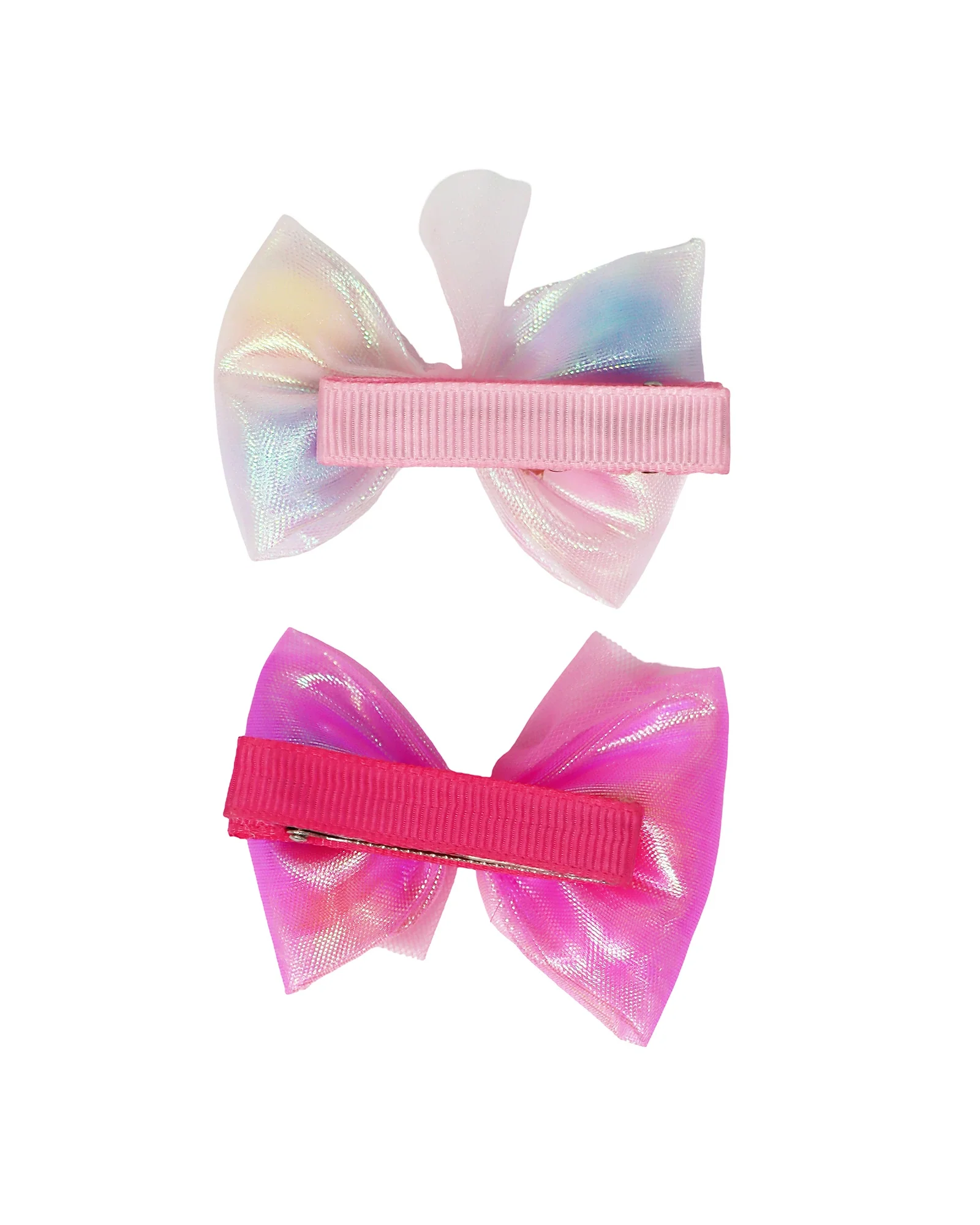 Pom Pom Bow Hair Clip - Image 4