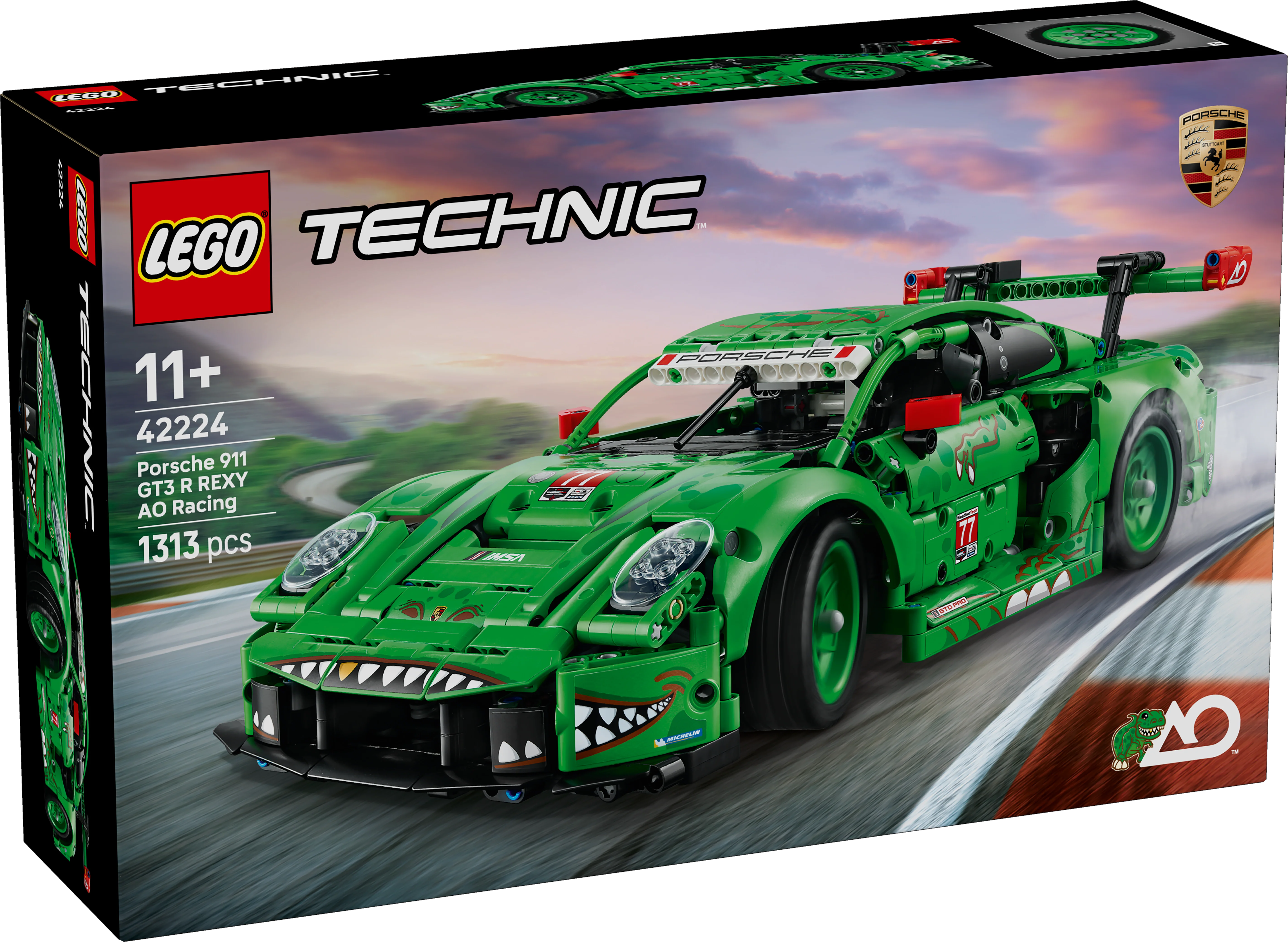 42224 Porsche 911 GT3 R REXY AO Racing Car