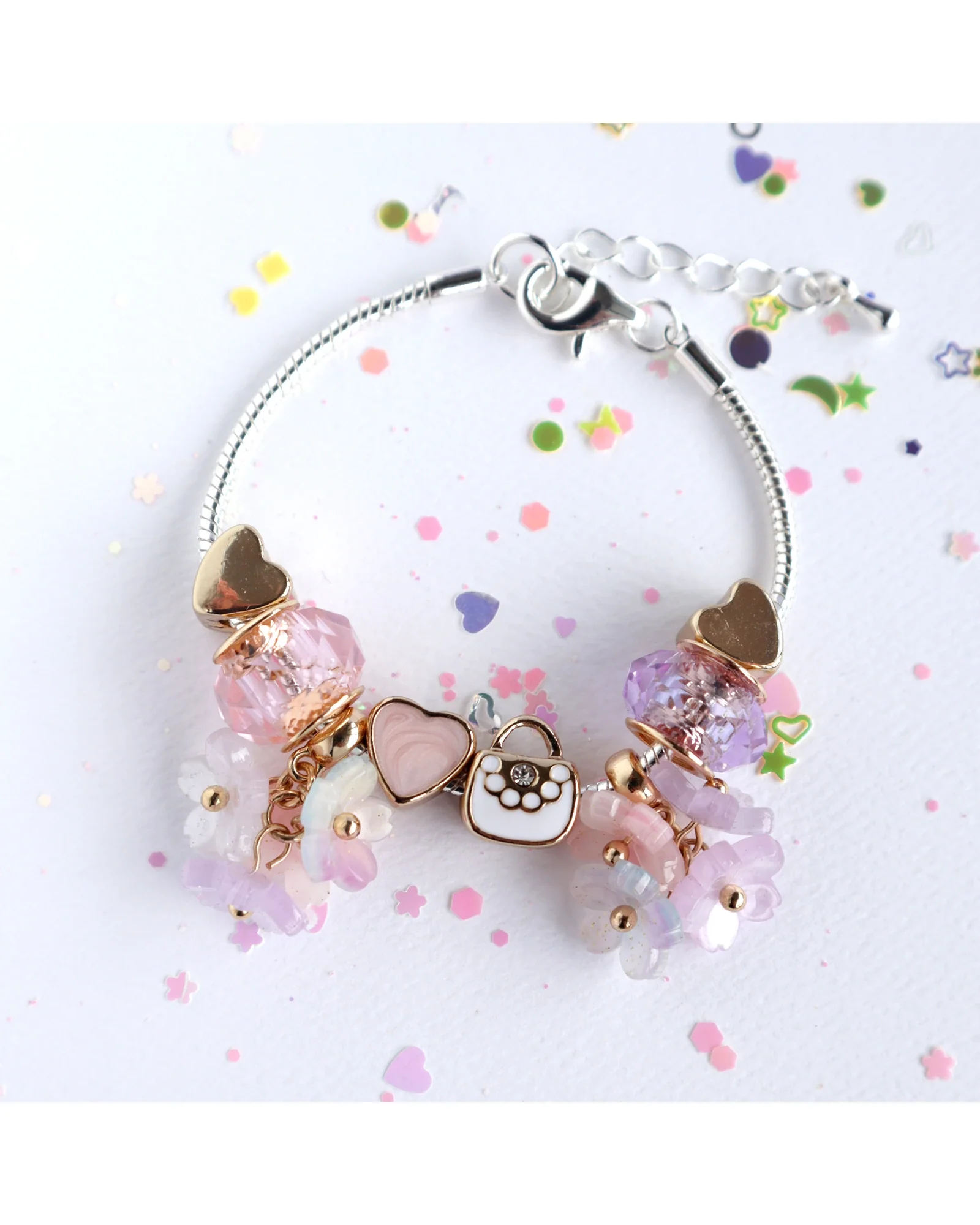 Pretty Posy Charm Bracelet