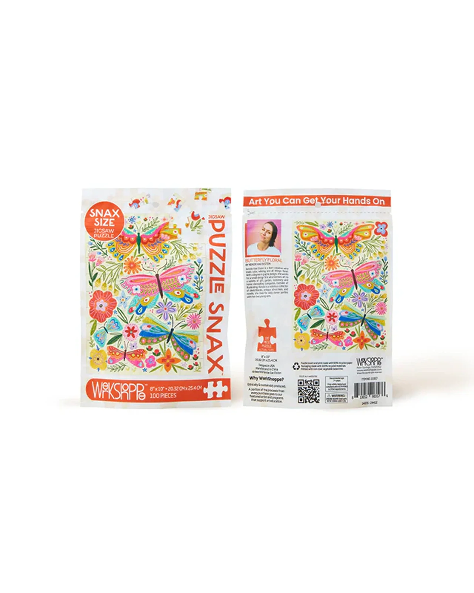 Puzzle Snax Butterflora 100PC
