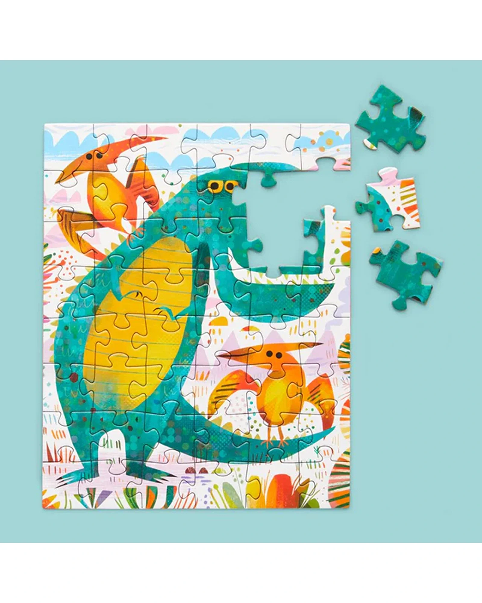 Puzzle Snax T-Rex 48PC - Image 2